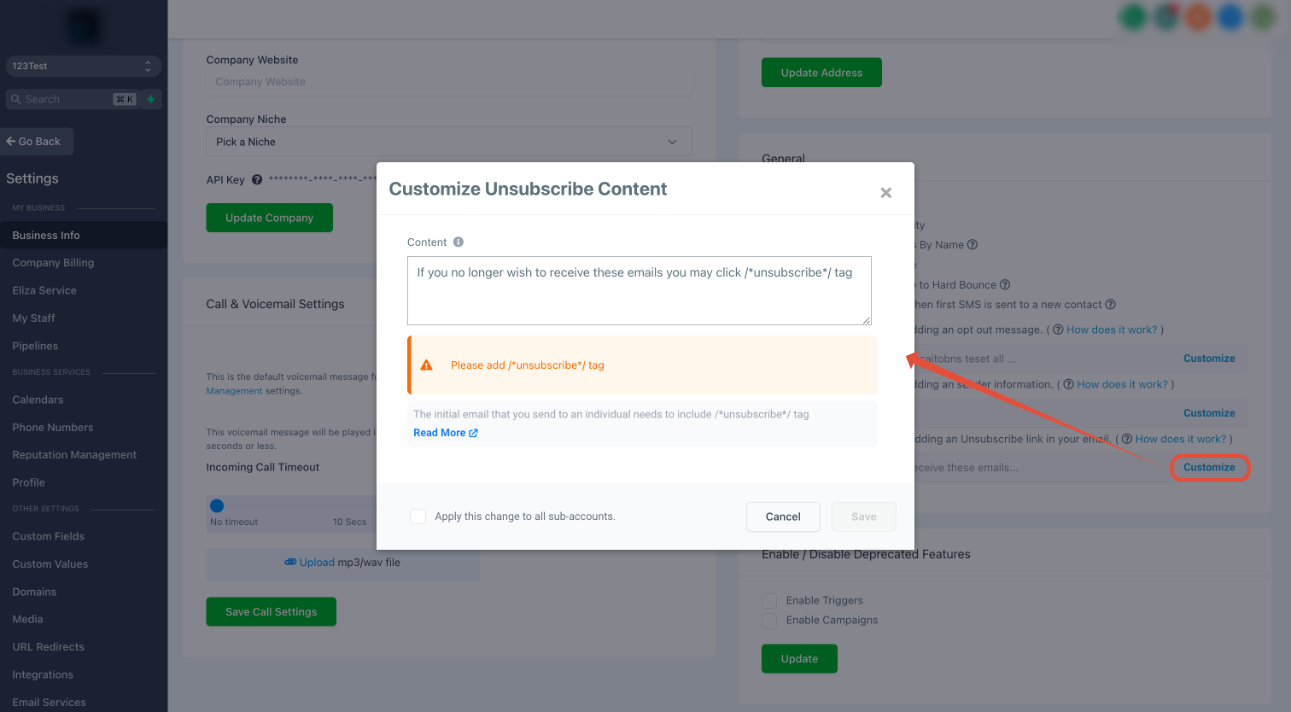 How to Set Up Unsubscribe Links – What happens if my email already has an unsubscribe link?