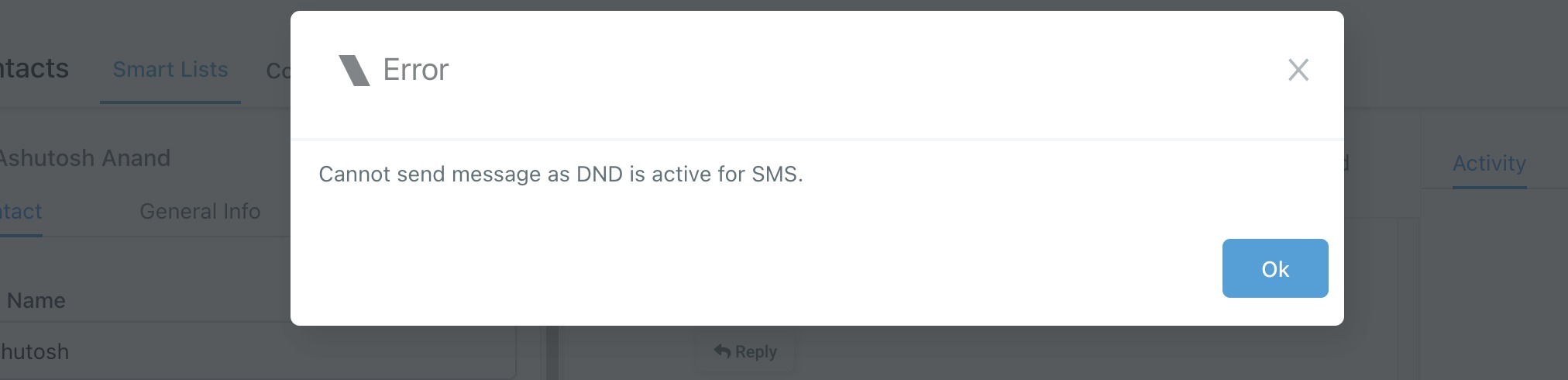 SMS Compliance Guide: Consent, Opt-Outs, and Sending Limits – Spam messaging error screens: