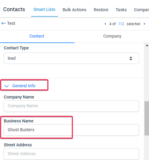 How to use the Company Object Automation? – Spacing and Spelling are deciding factors.