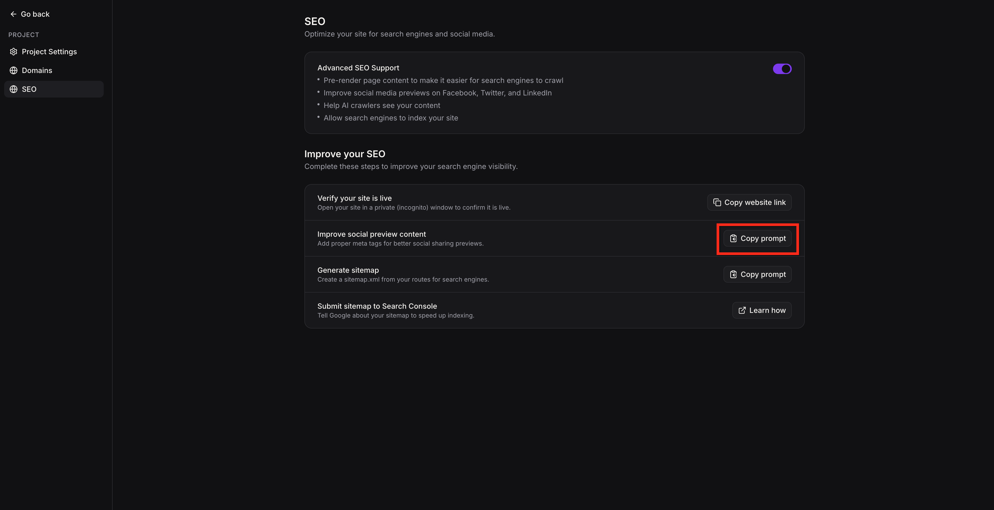 Advanced SEO Support for AI Studio – Social Media & Link Previews