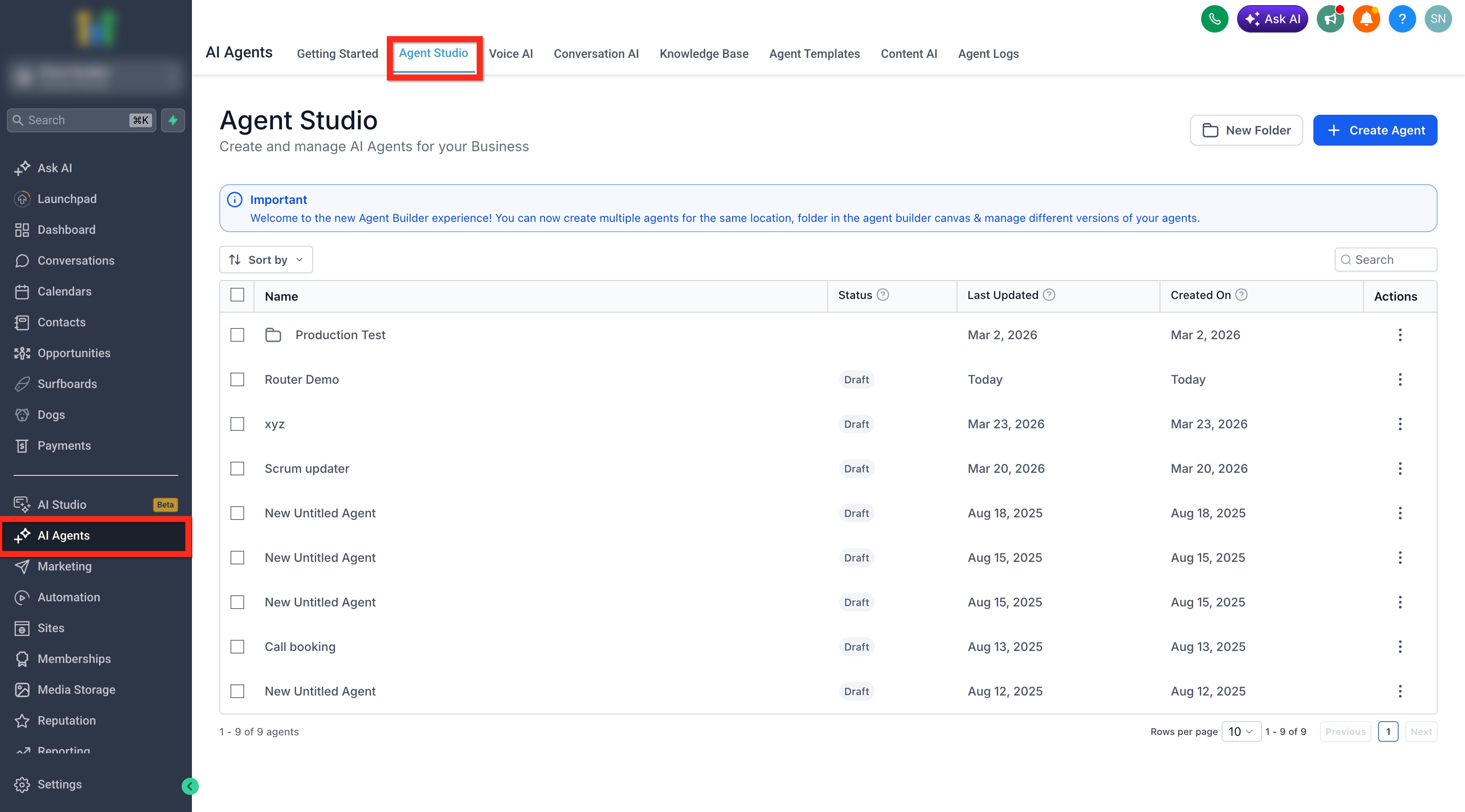 Agent Studio – Router Tool (AI & Conditional Router) – How To Use the Routing Tool in Agent Studio