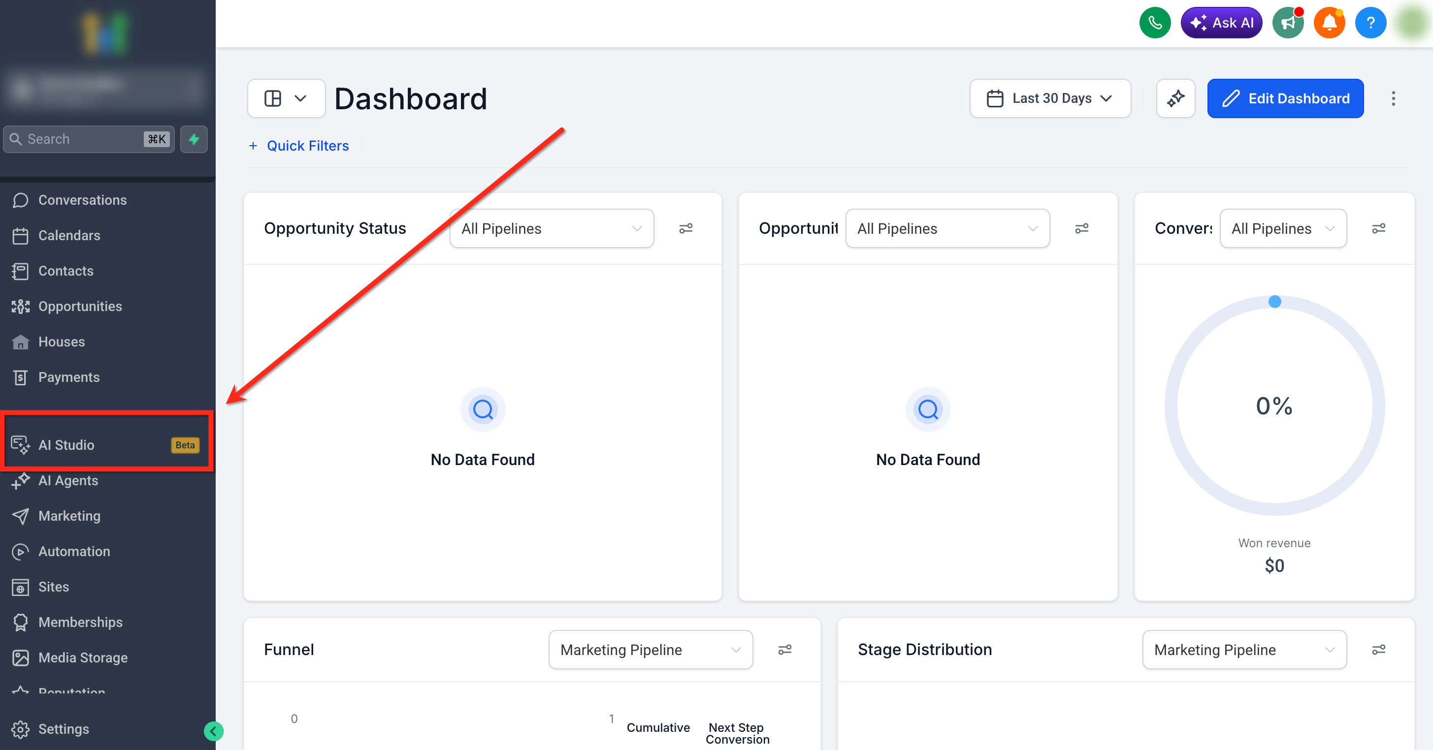 Where to Find AI Studio
