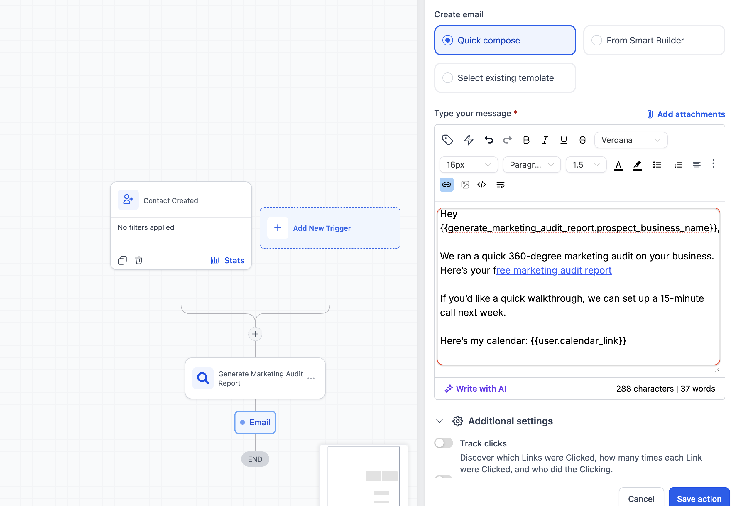 Automate Marketing Audit Reports in Workflows – How to Set Up Marketing Audit Report Automation