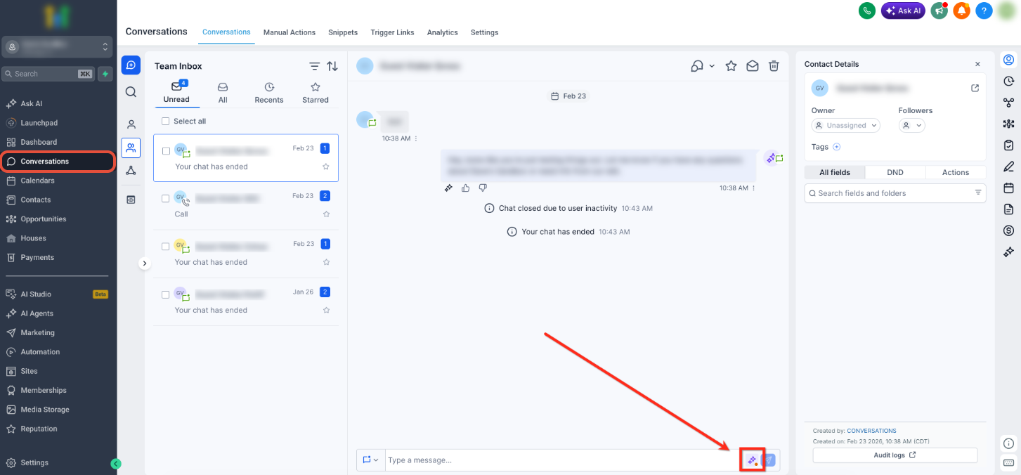 Bot Status for Individual Contacts – How to Update Bot Status for an Individual Contact