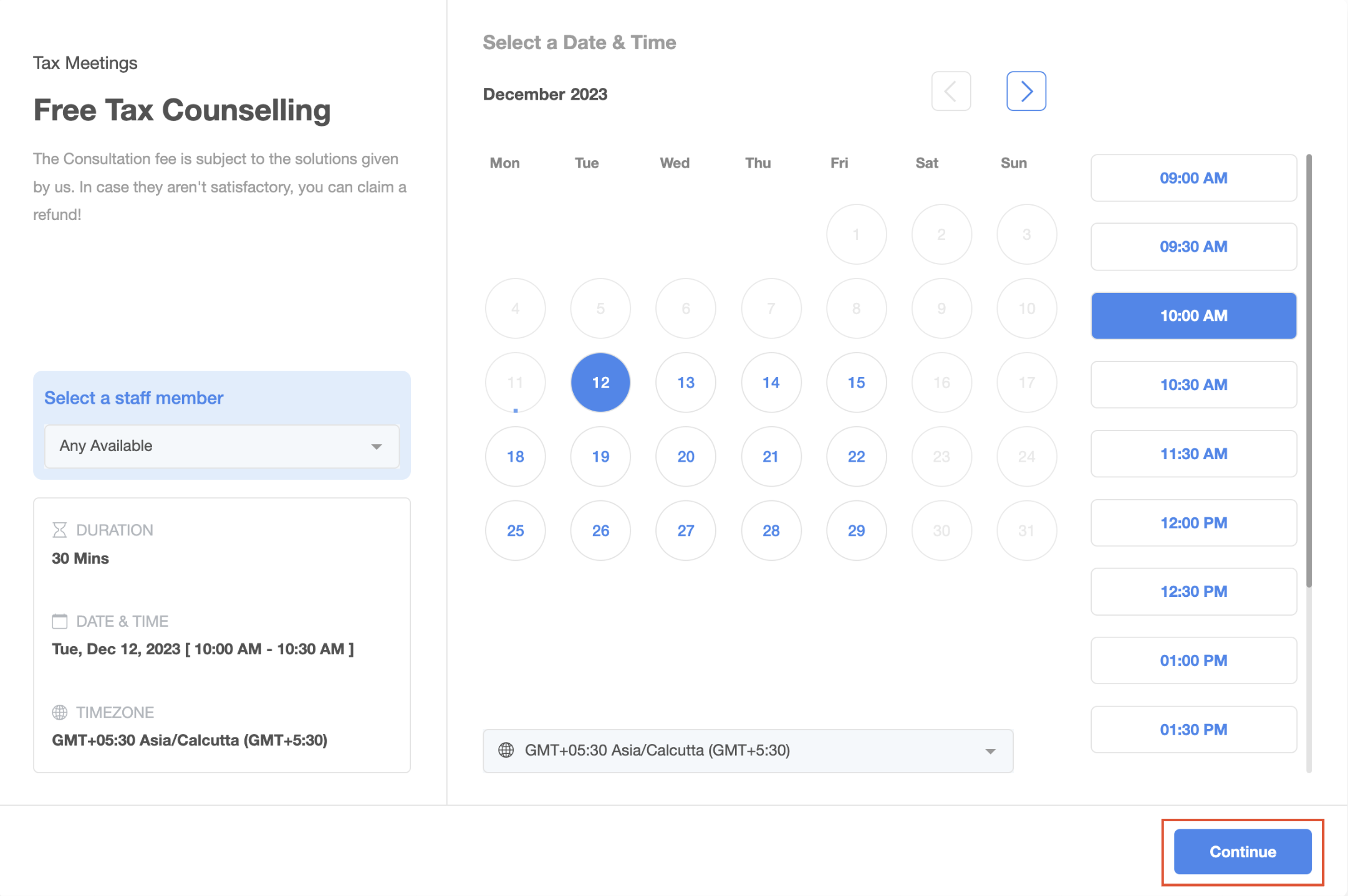 Calendar Widget Customization – Screenshot 1