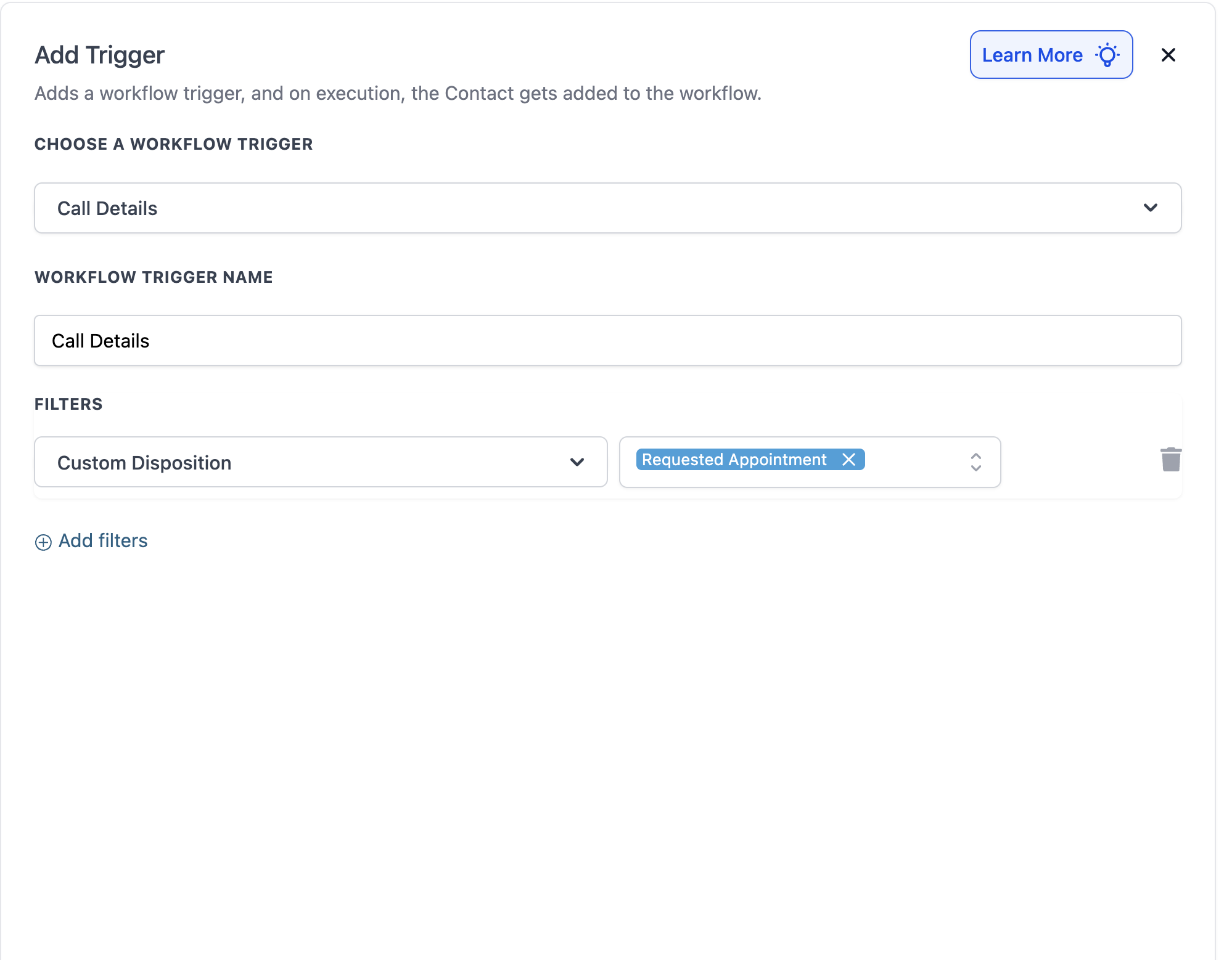 Track Call Outcomes with Custom Call Dispositions – Connecting to Workflows