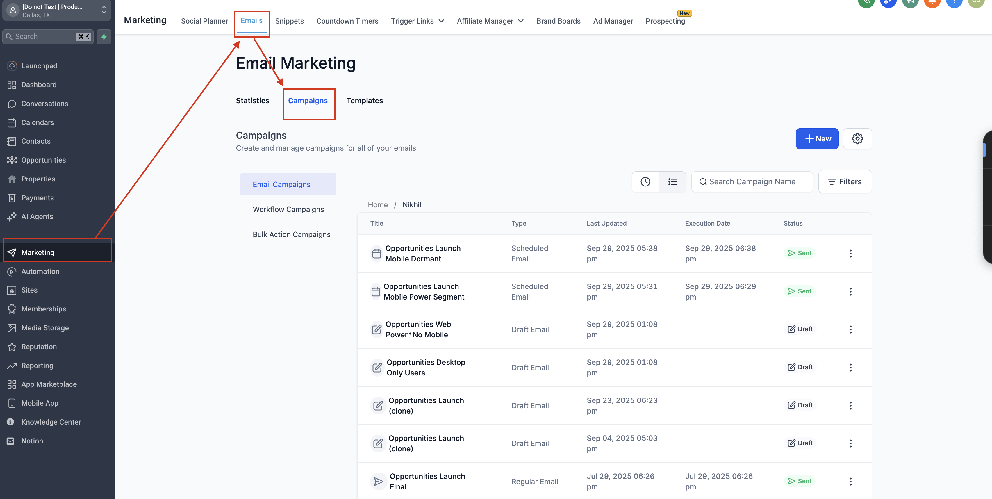 Click Performance in Email Statistics – How to Access Click Performance Data