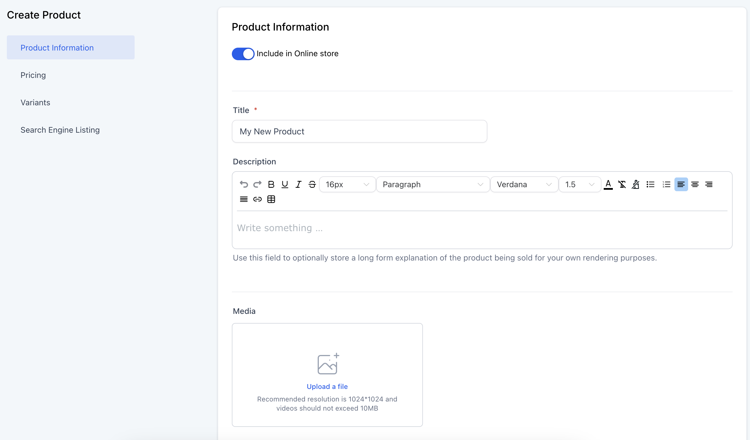 Complete Guide to Creating Products and Pricing Options – Start Creating a New Product