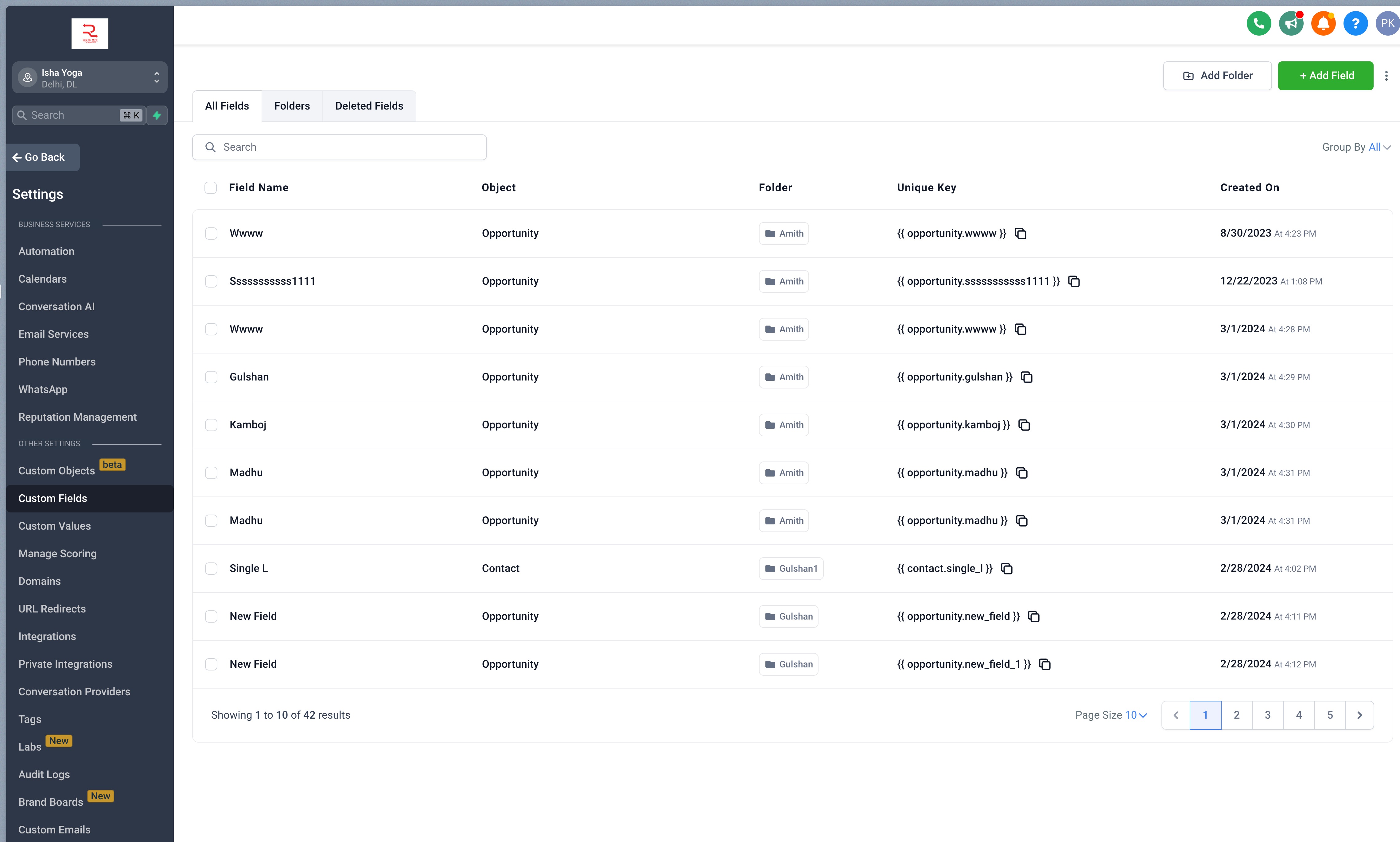 Configuring Searchable Fields for Objects – How to update your searchable fields?