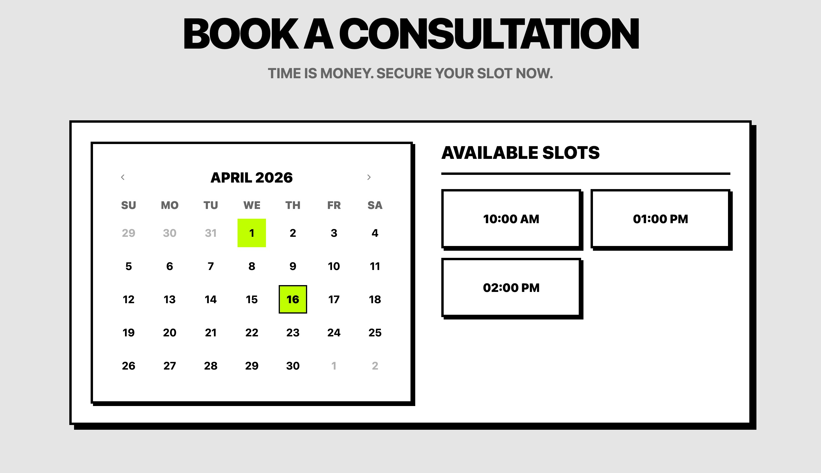 Connect Forms and Calendars in AI Studio – How Calendars Work in AI Studio