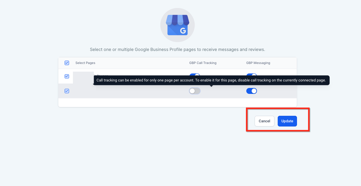 Connect Multiple Business Listing Pages to a Single Account – Configuring Messaging and Call Settings