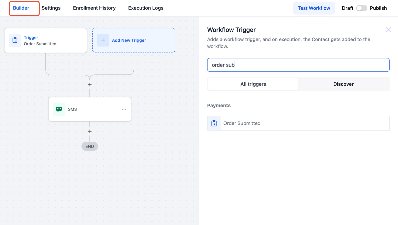 Connect Your Online Store and Sync Orders, Contacts, and Payments – Set Up an Order Submitted Trigger
