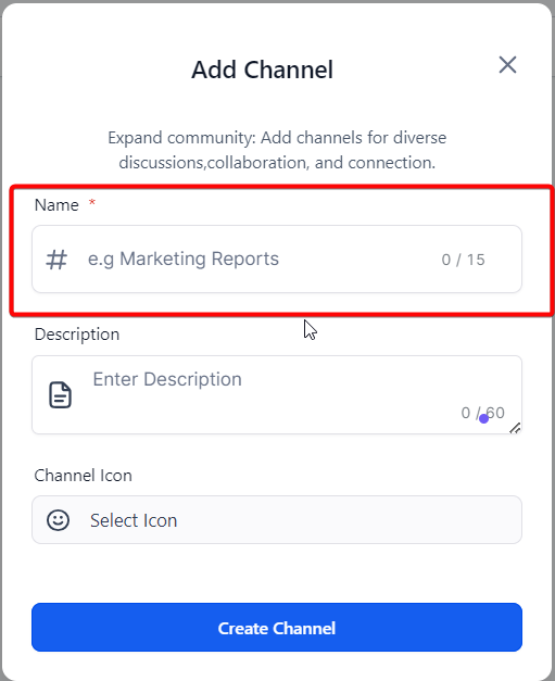 Content Management in Communities – Channel Name