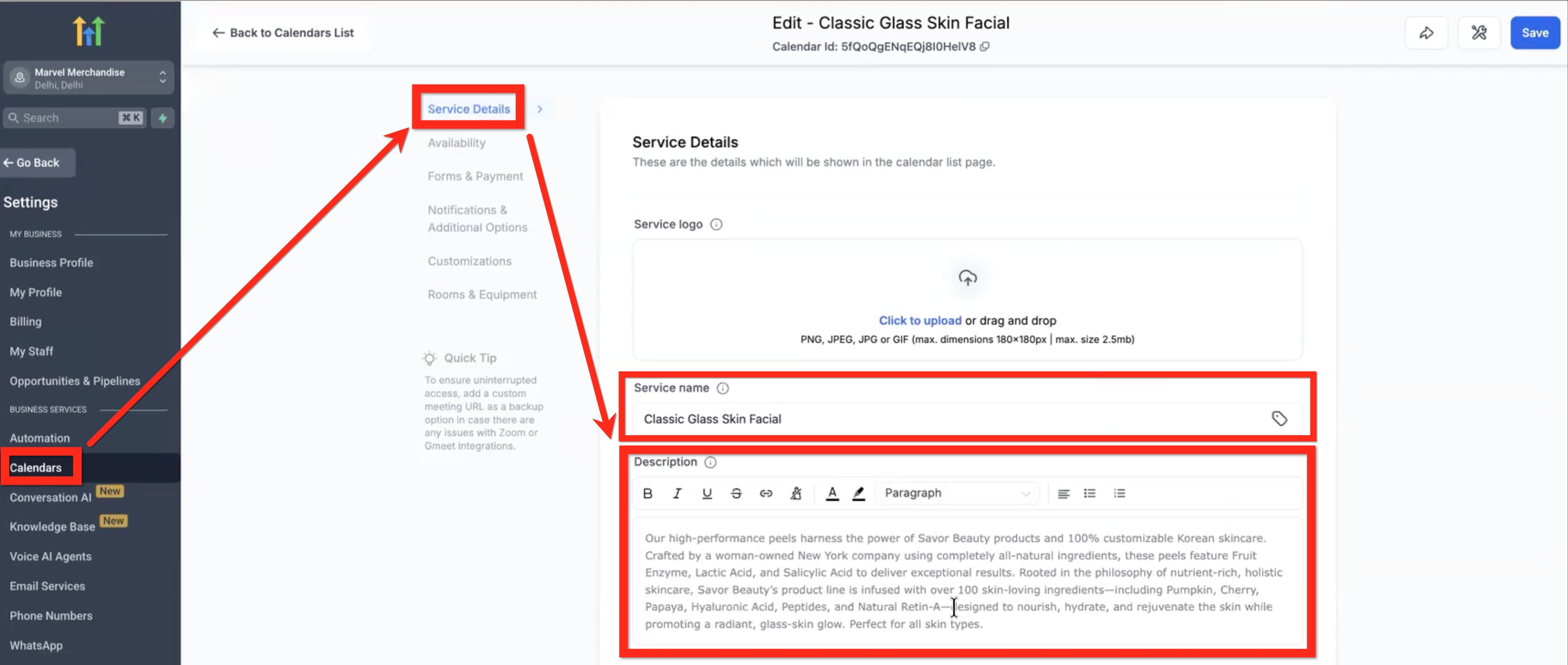 Conversation AI: Multiple Calendars Support for Appointment Booking – How to Configure Multiple Calendars for Appointment Booking