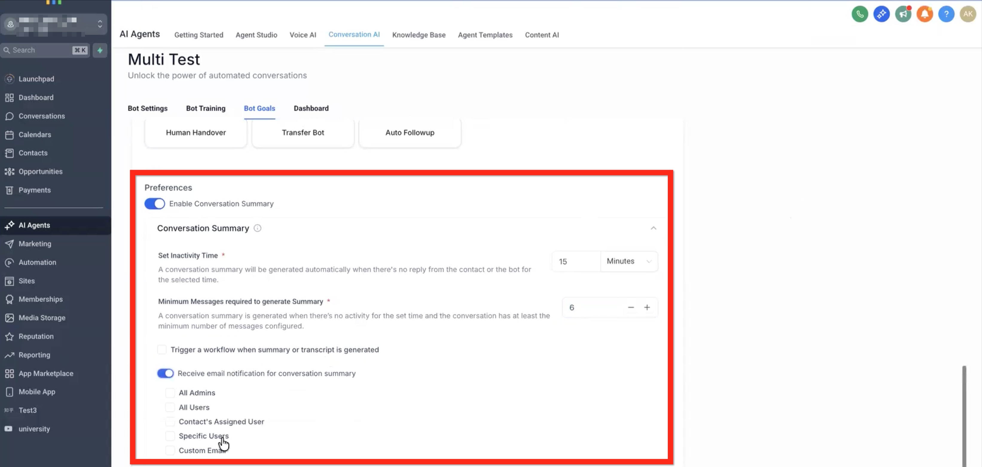 Conversation AI: Multiple Calendars Support for Appointment Booking – How to Configure Multiple Calendars for Appointment Booking