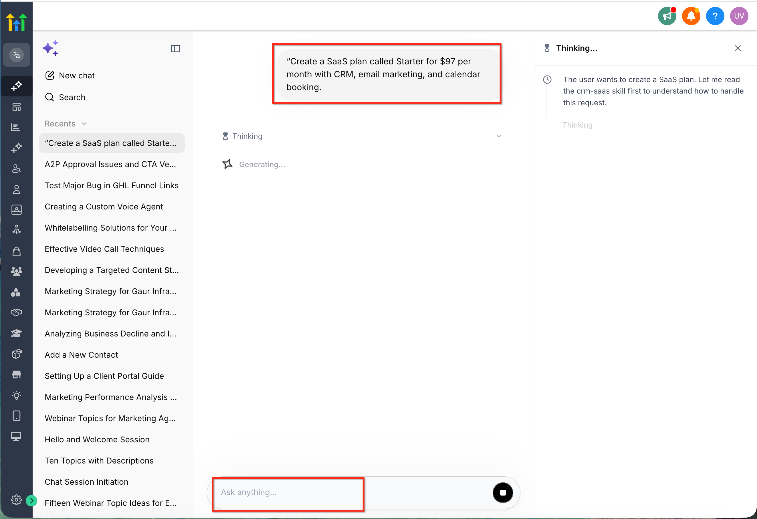 Create and Update SaaS Plans with Ask AI – How to Set Up Ask AI SaaS Plan Management