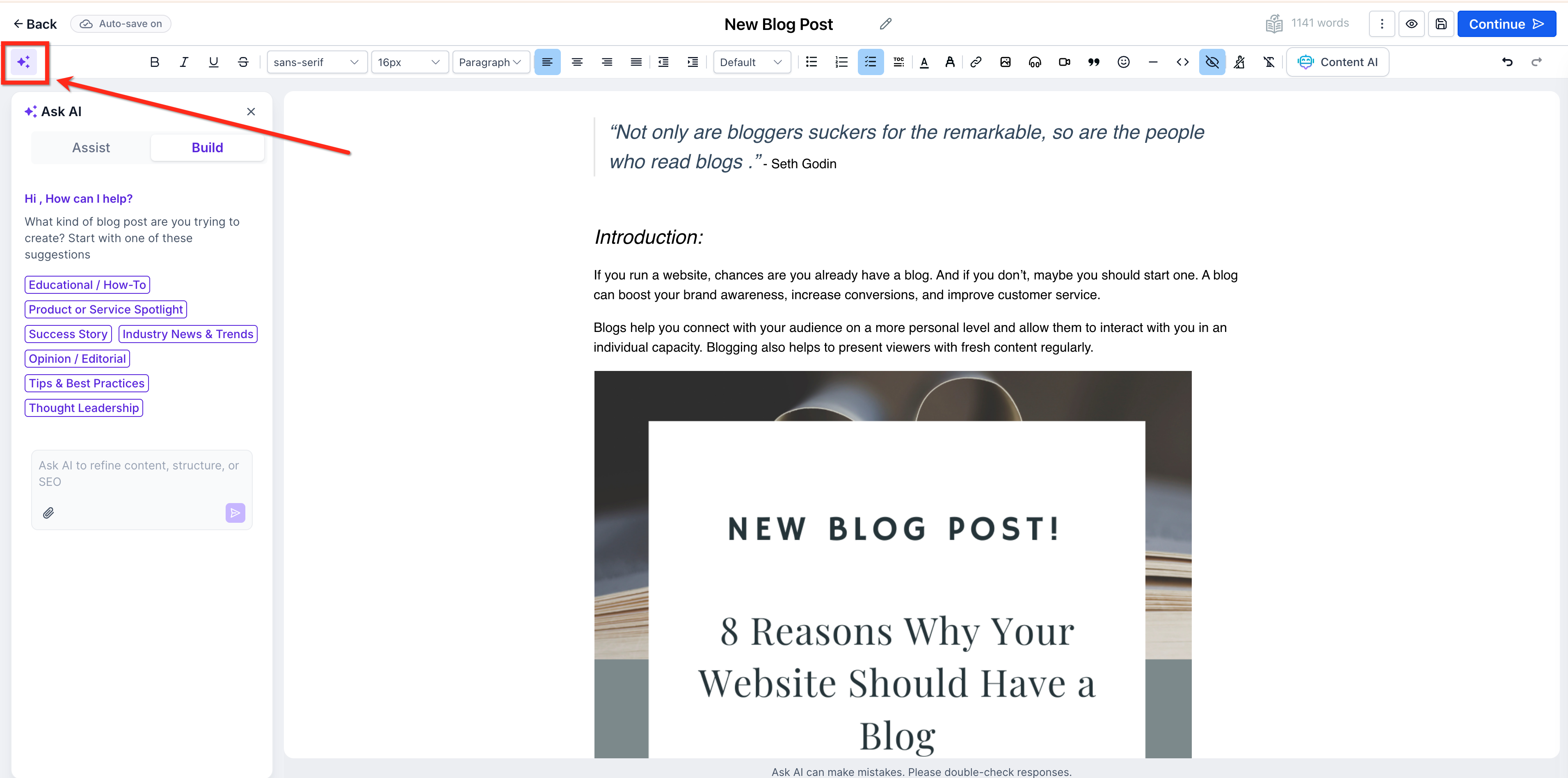 Create Blog Posts with AI – How to Use Blog Post AI