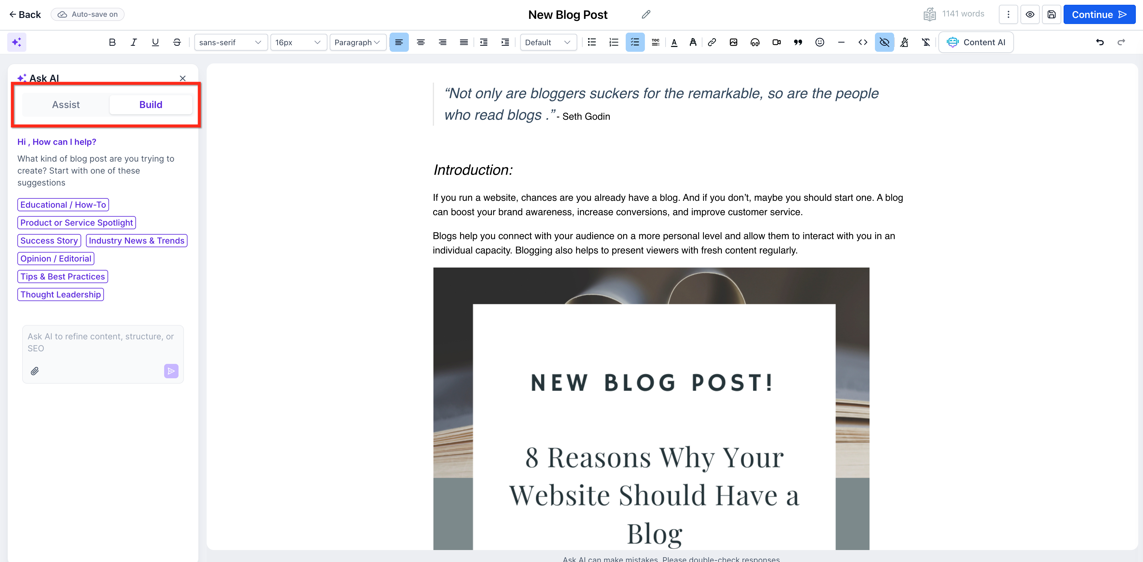 Create Blog Posts with AI – How to Use Blog Post AI