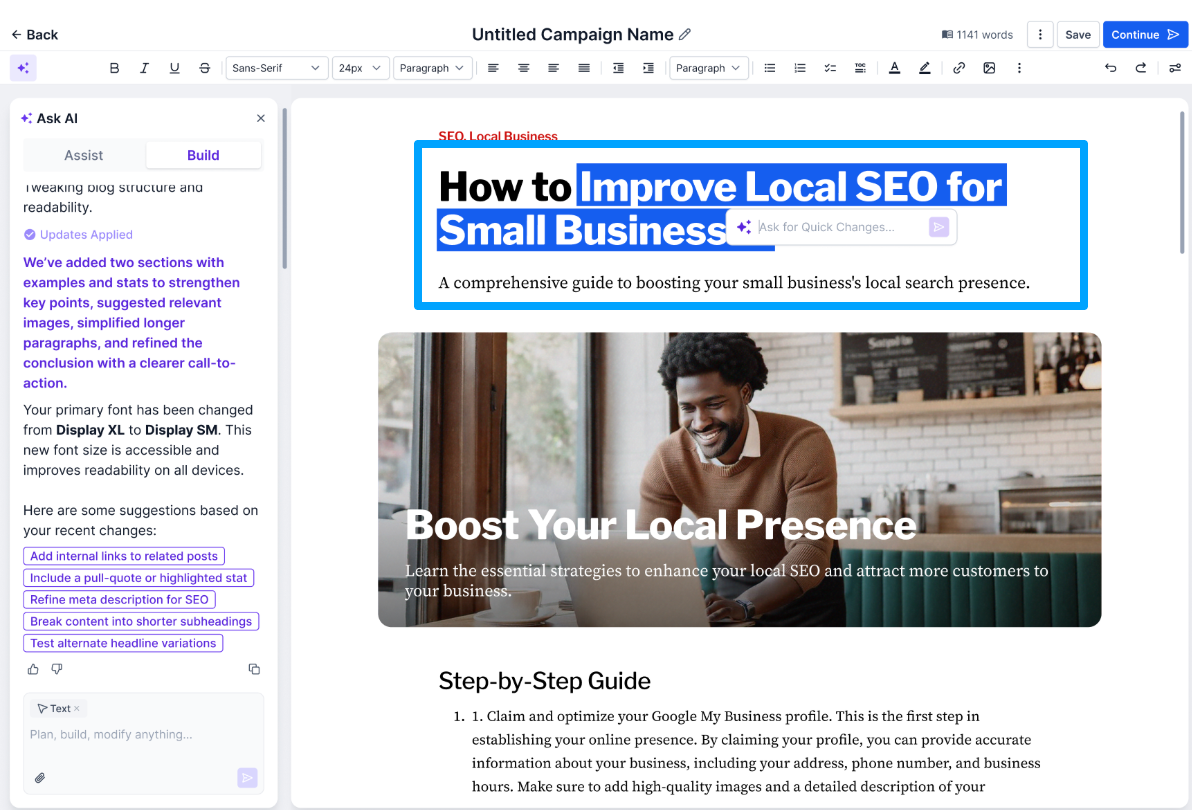 Create Blog Posts with AI – How to Use Blog Post AI