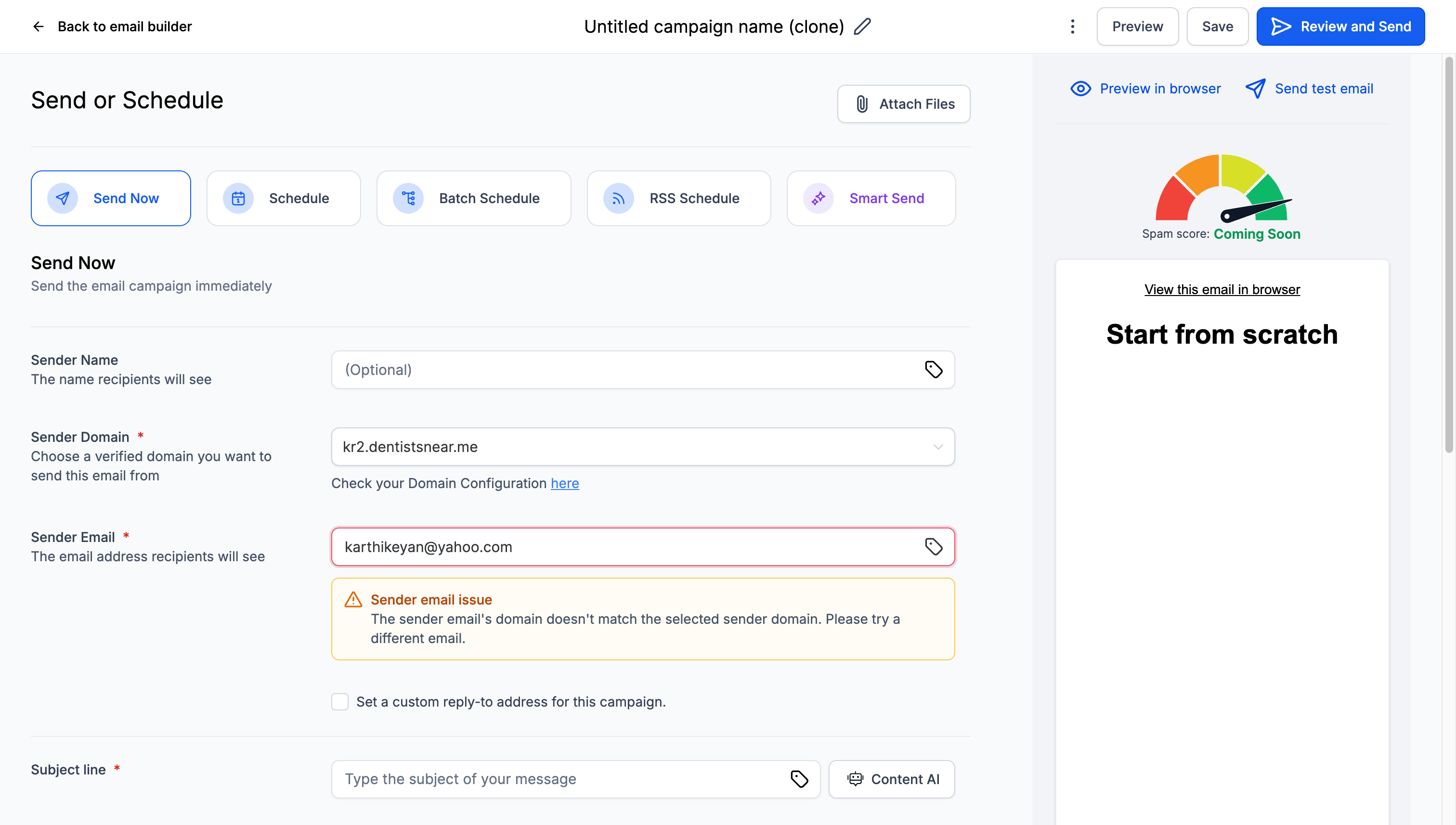 DMARC Validation Feature – Understanding and Fixing Email Authentication Alerts – Case 3: Domain Mismatch
