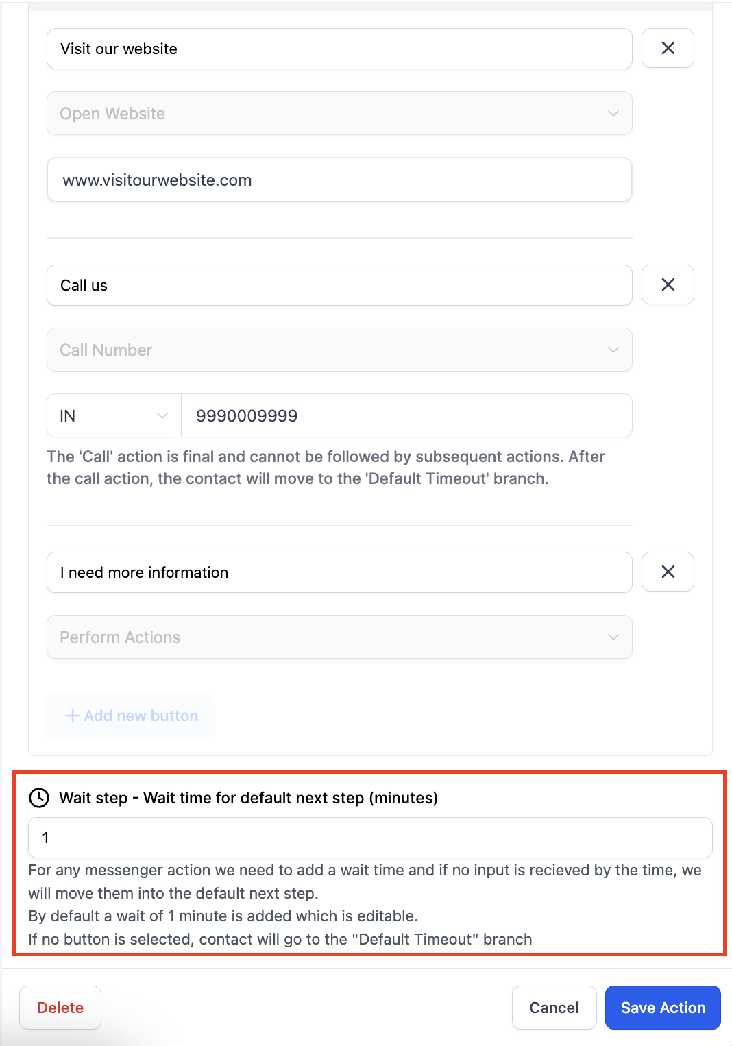 Facebook / Instagram – Interactive Messenger – Screenshot 7