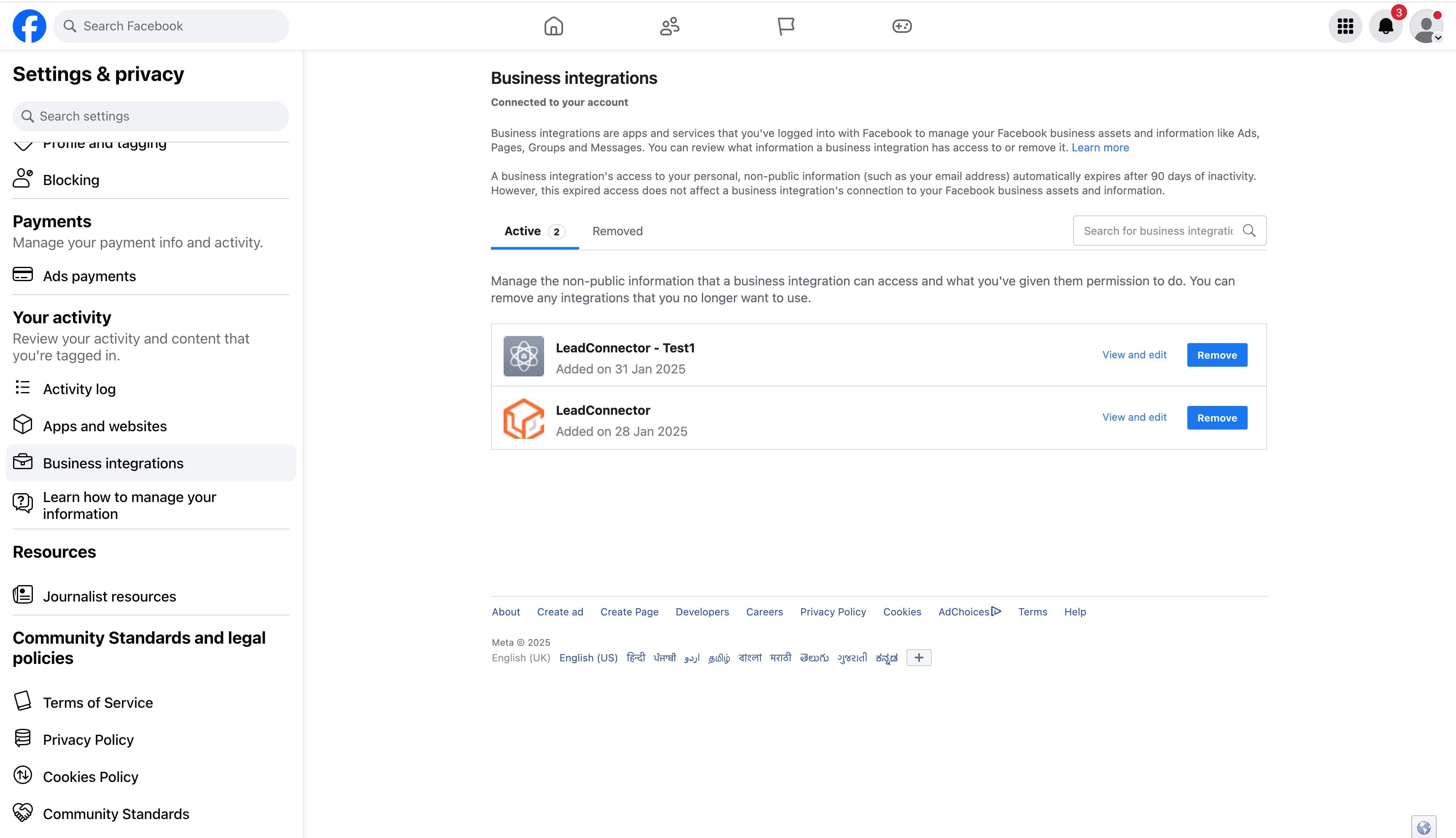 Facebook Multi page Troubleshoot – To enable the missing permissions: