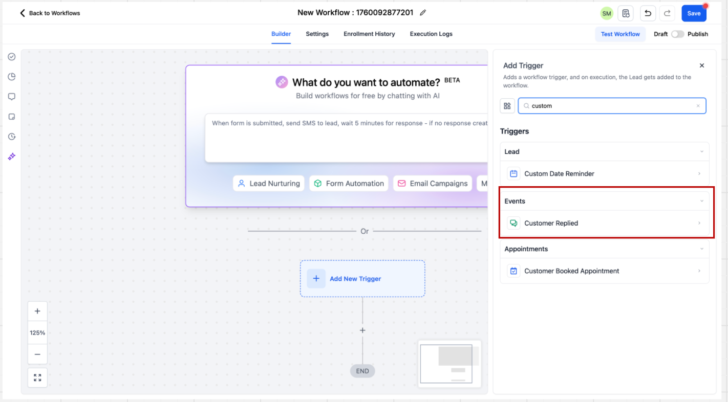 Guide to TikTok Messaging & Comment automation – Trigger : Customer replied