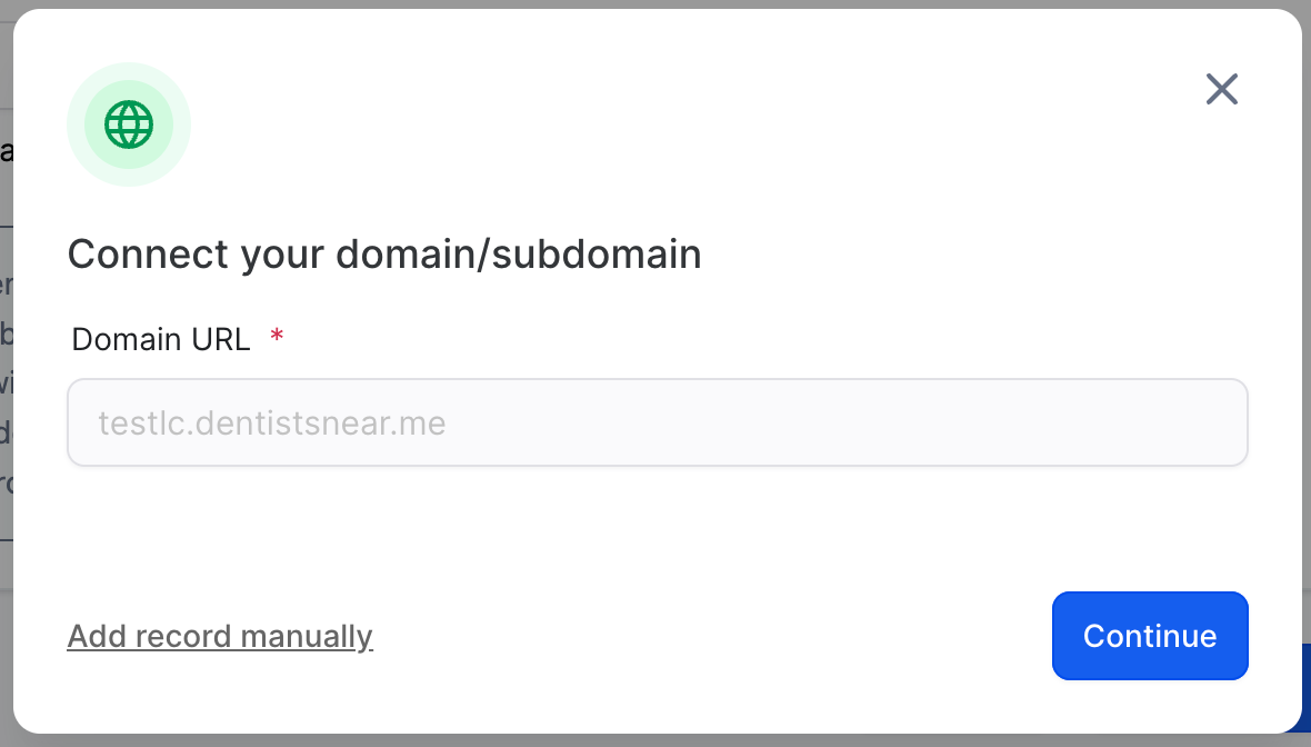 How to Add a Domain and Verify DNS Record – Option 1: Connect Your domain(Auto Configure DNS)