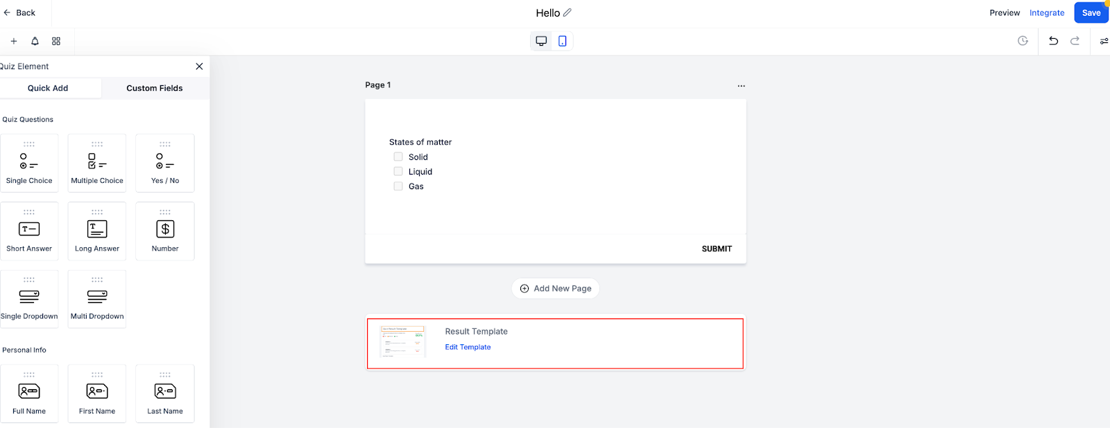 How to Assign Categories and Scoring in Quizzes With Dynamic Result Messages – A Complete Guide! – 1. Navigate to the Result Page