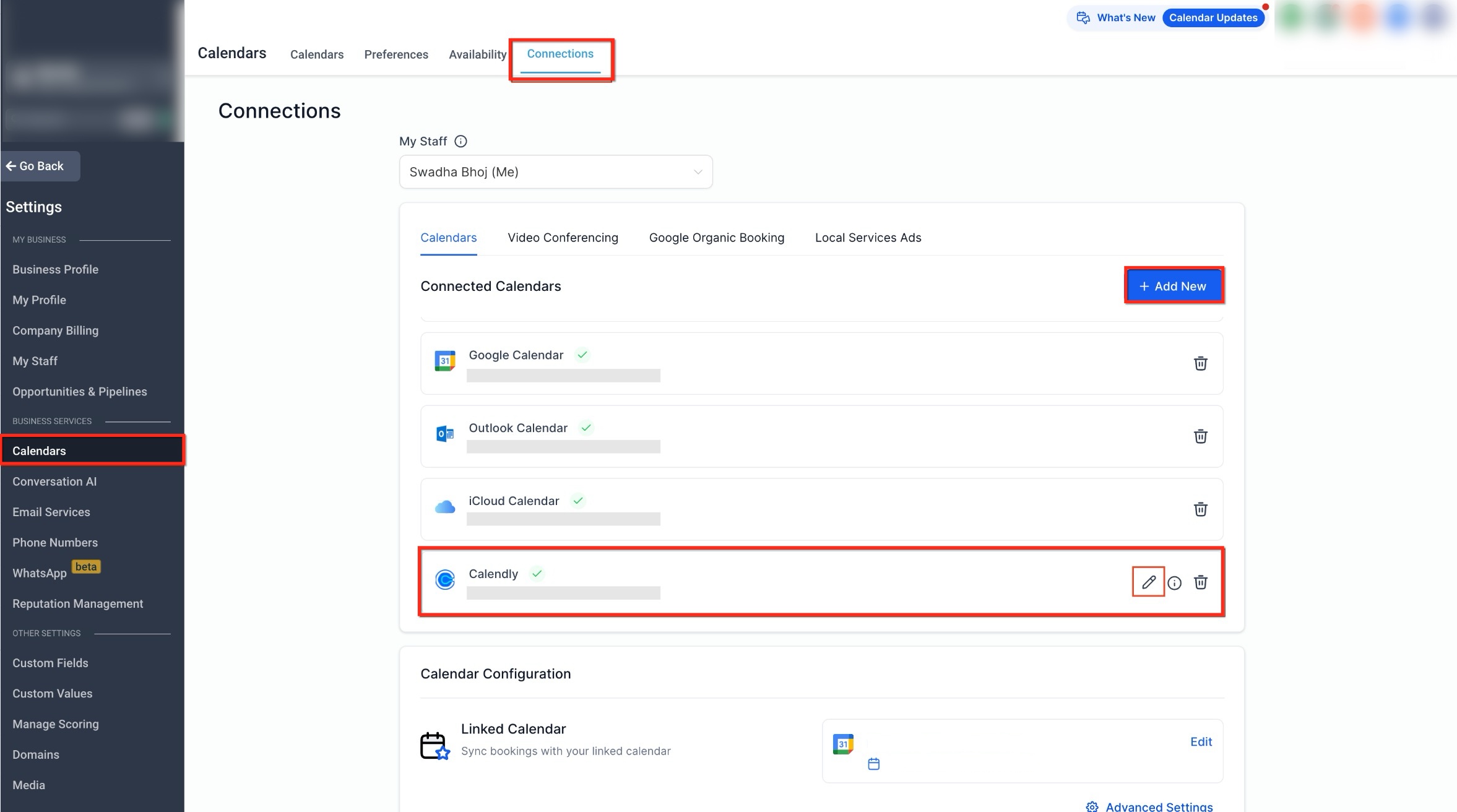 How to Connect Your Calendly Account? – Updating Calendar Selections