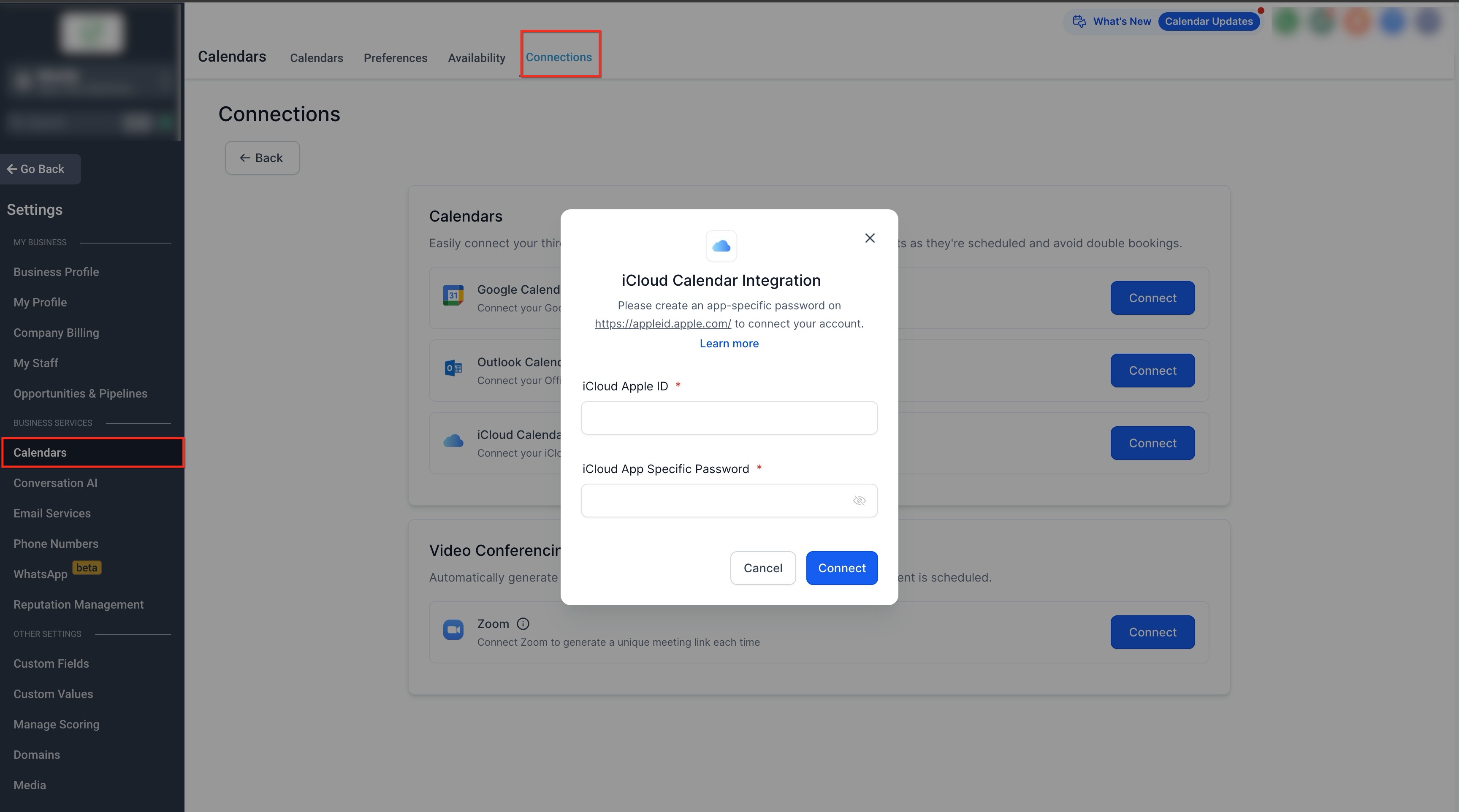 How to Connect Your iCloud Calendar? – Conflict Calendars