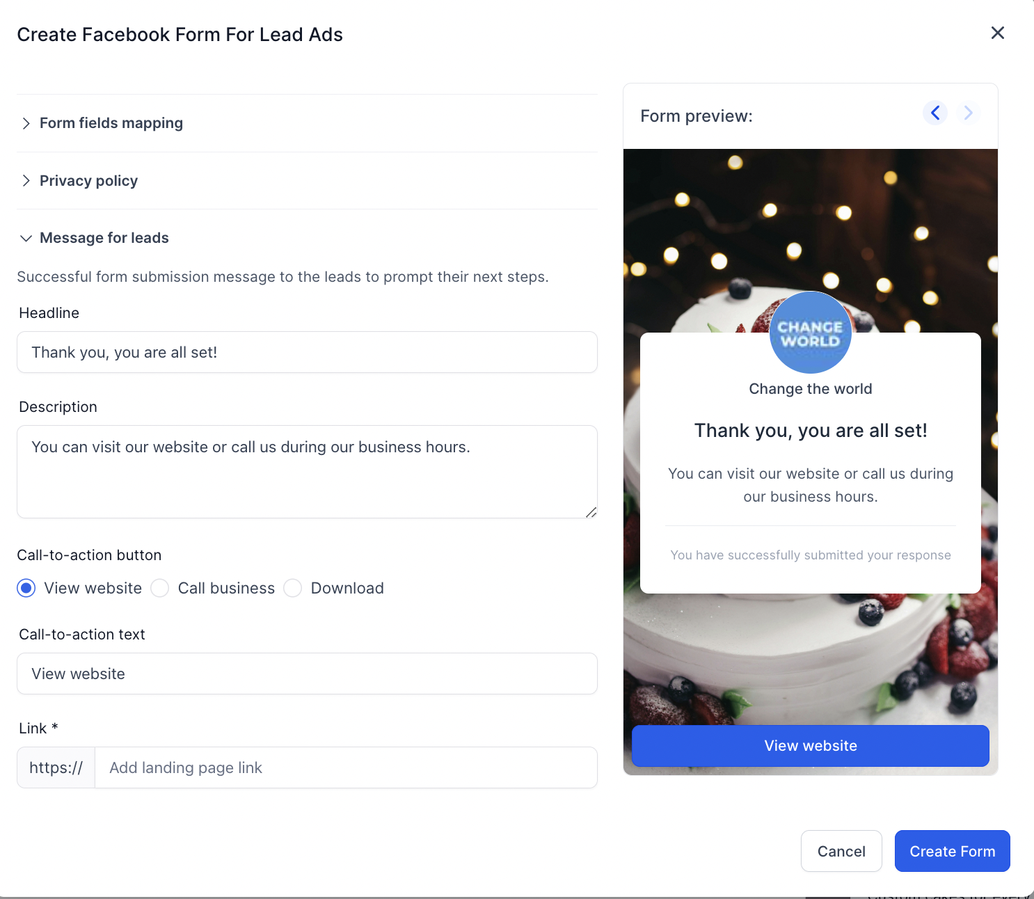 How to create a Facebook form in Ad Manager – How to create new Facebook Form?