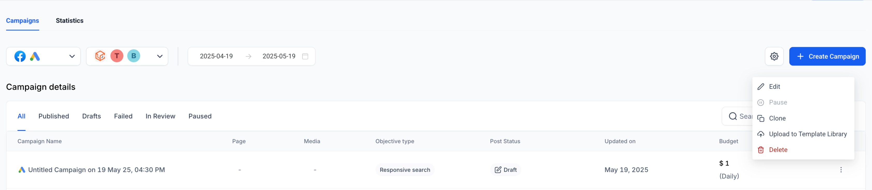 How to create a multiple ad group Google search ad campaign – Screenshot 9