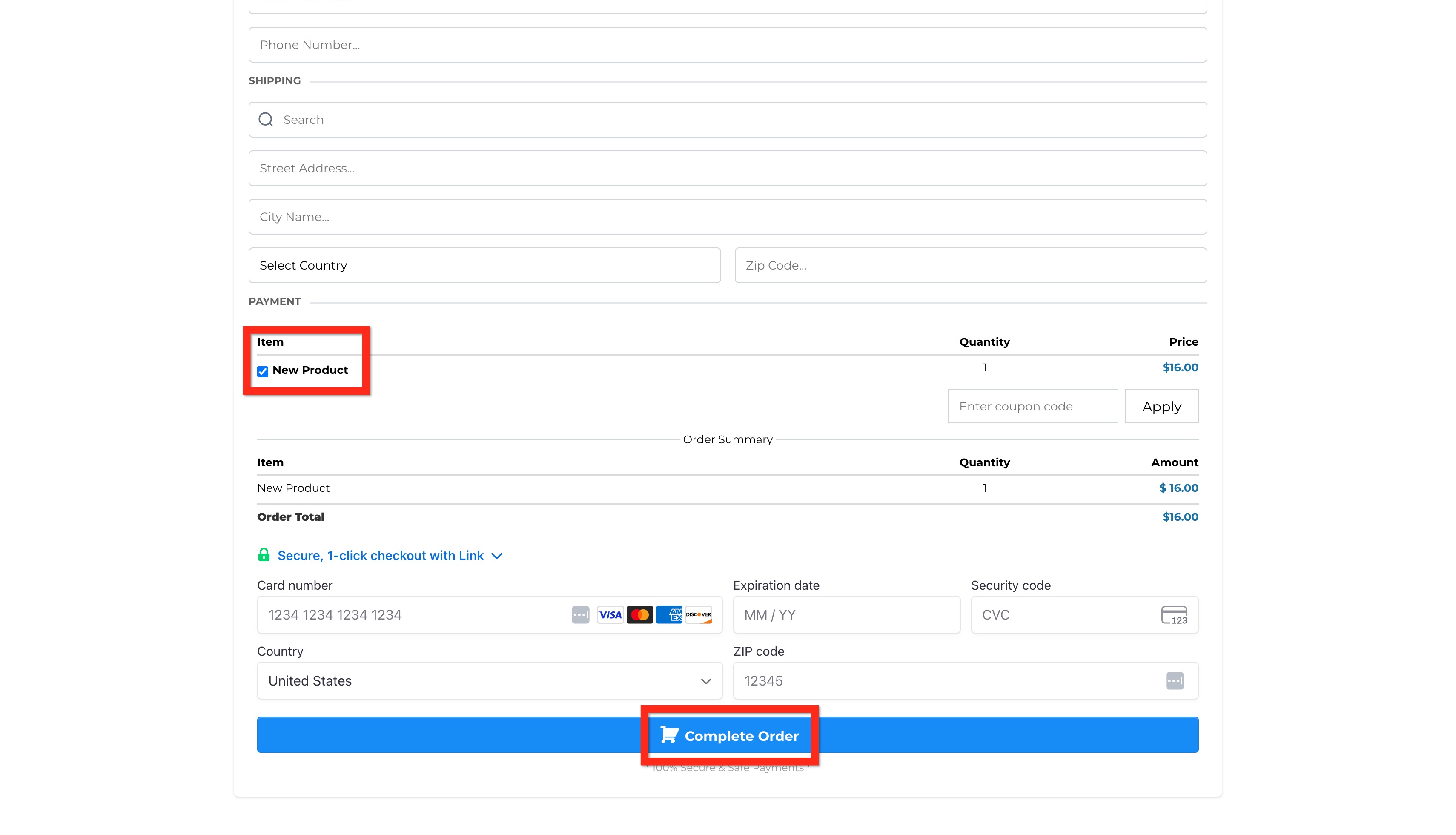 How to Create Products and Sell Them Using Funnels – Attach Product to Order Form