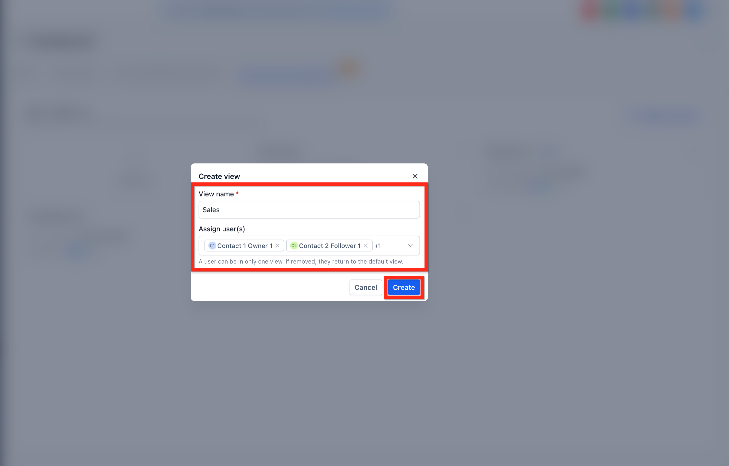 How to Customize the Contact Details Page – Step 2: Create and manage views