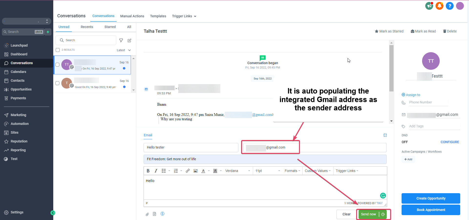 How to enable Google/Outlook Email Two-Way Sync – How does the Gmail 2-way sync work between the CRM and your email account?