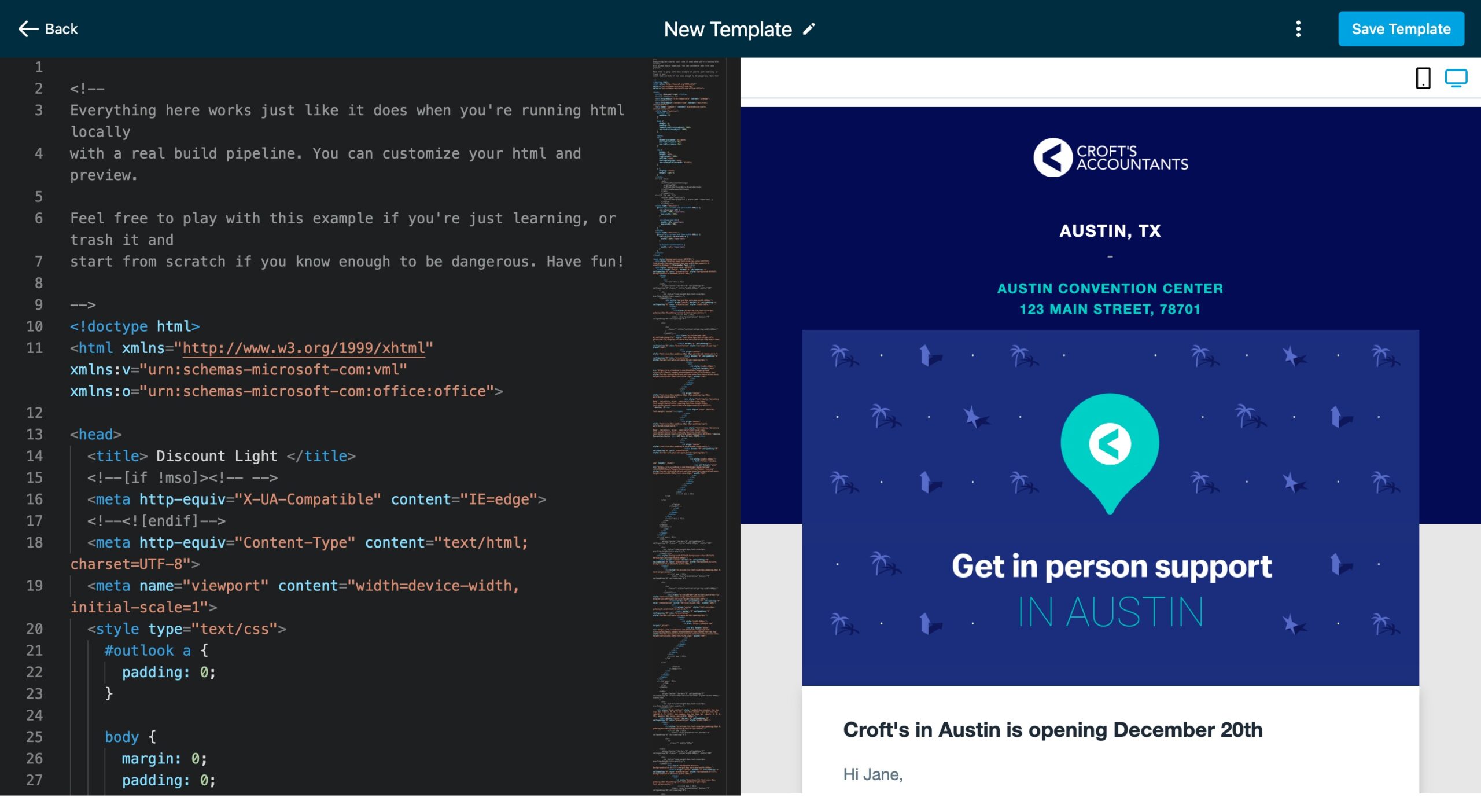 How to import HTML Email Templates/ Campaigns – For Campaigns