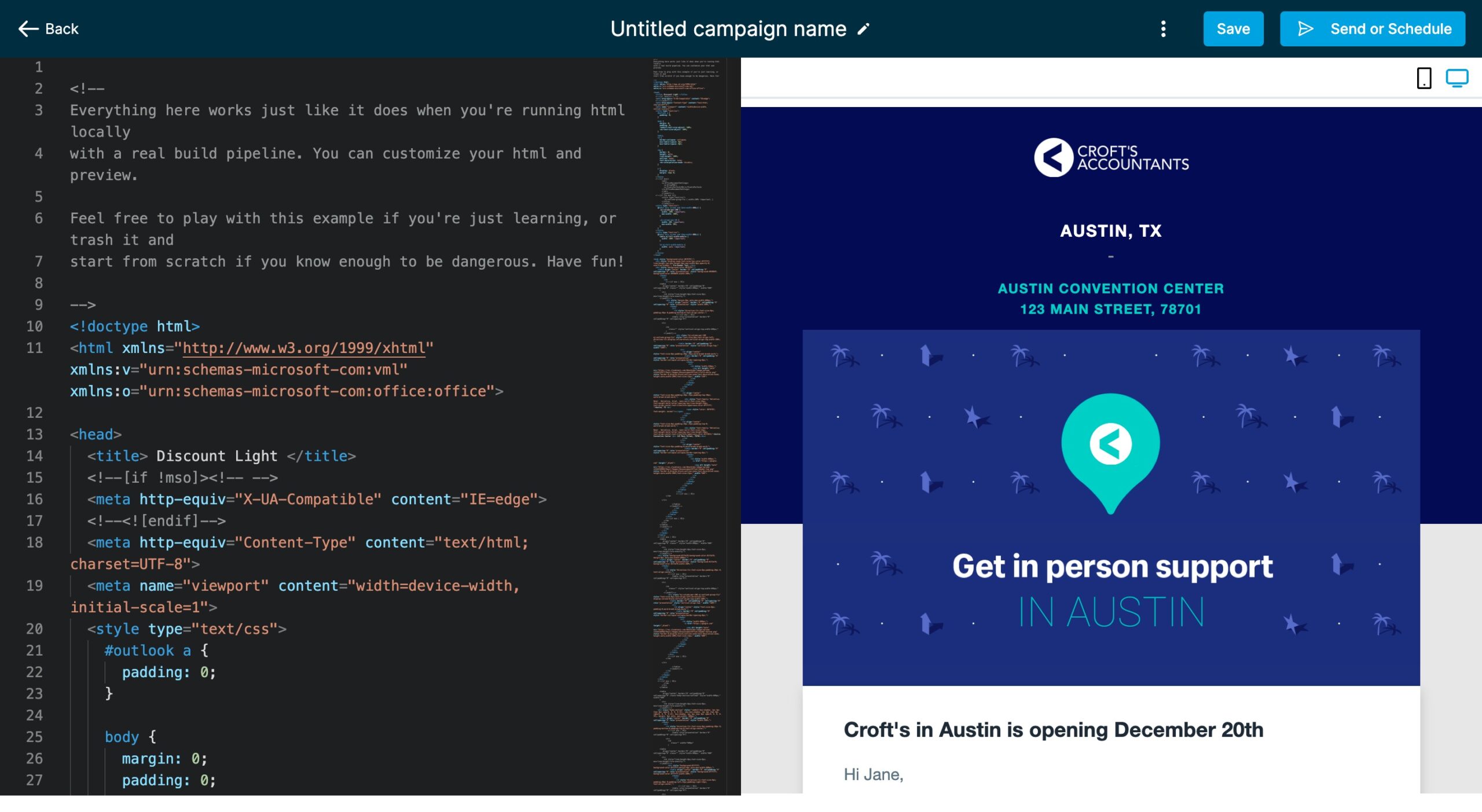 How to import HTML Email Templates/ Campaigns – For Campaigns