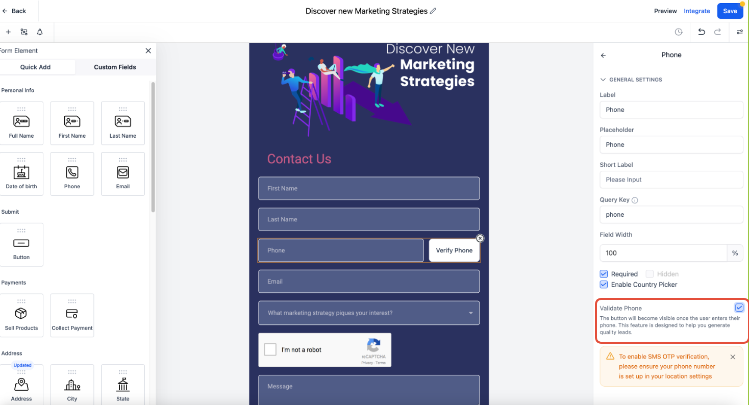 How to make my form submissions secure from spammers? – 2. Validate Email and Phone Numbers