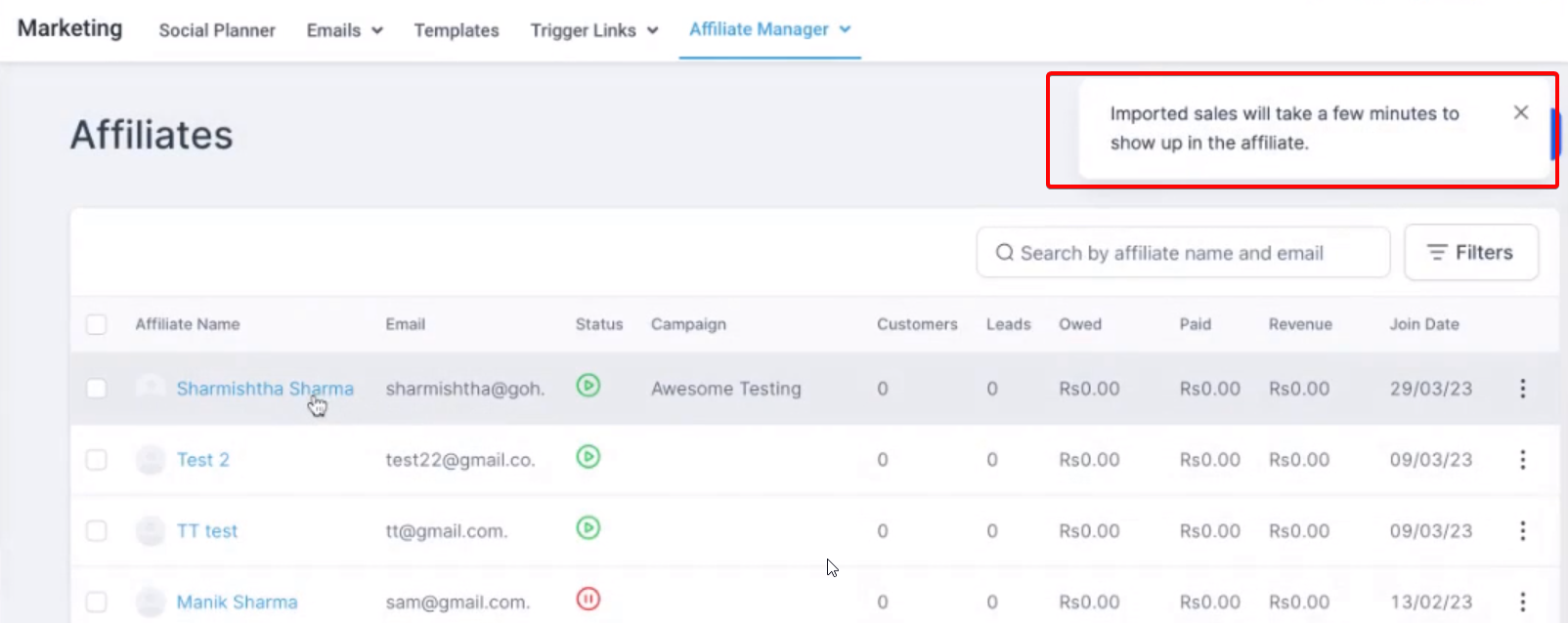 How to manually attribute sales to affiliates – How to use this feature?