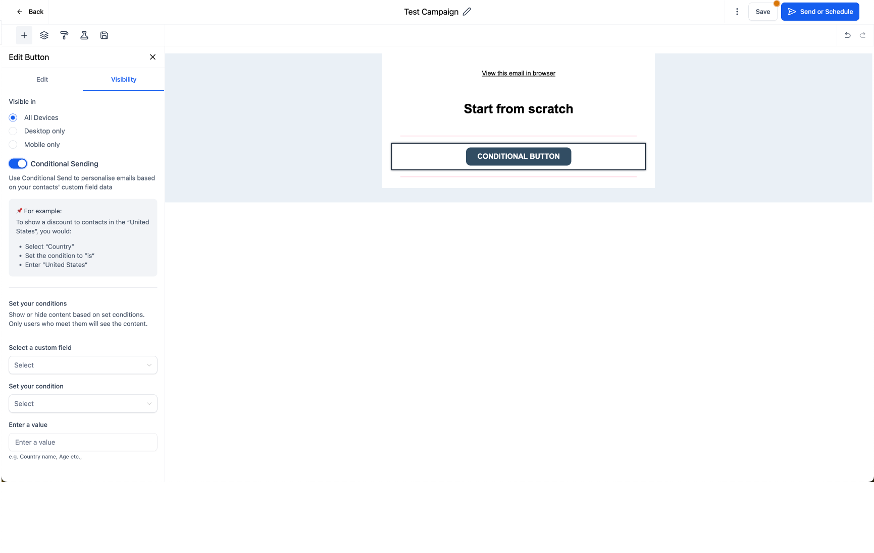 How to Personalise Your Campaigns with Conditional Elements – How to Use Conditional Elements: