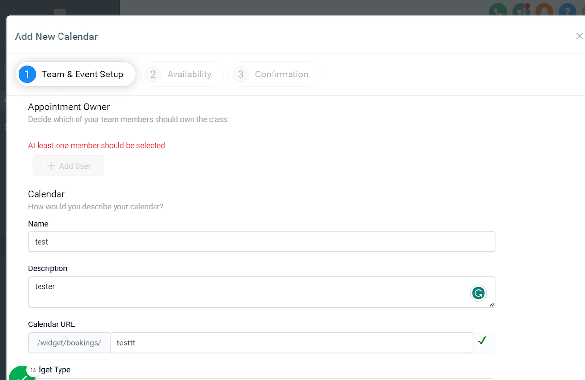 How to set up a Calendar for Classes? – Step 5 screenshot