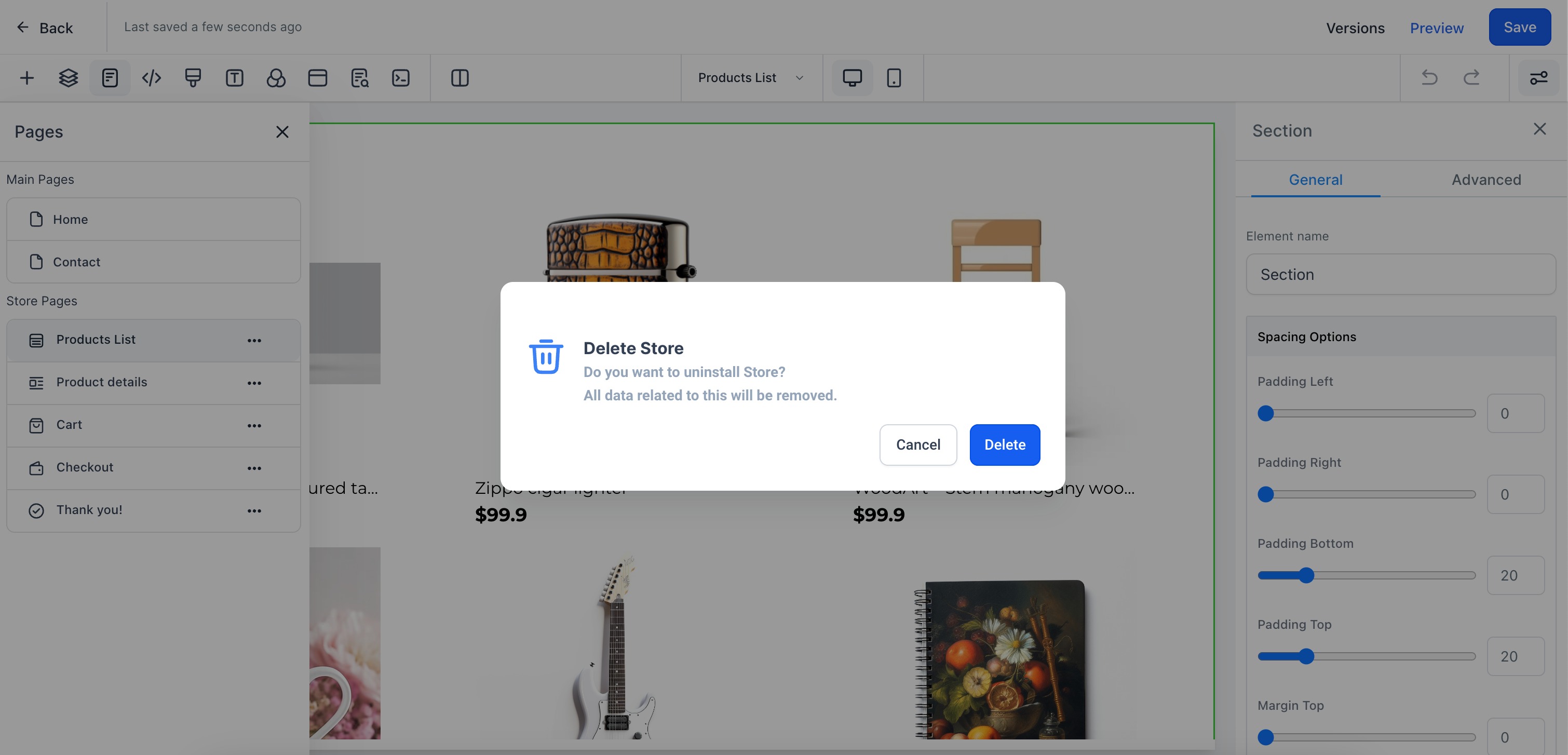 How to Set Up an E-Commerce Online Store – I have created a store for test purposes. How do I delete it now?