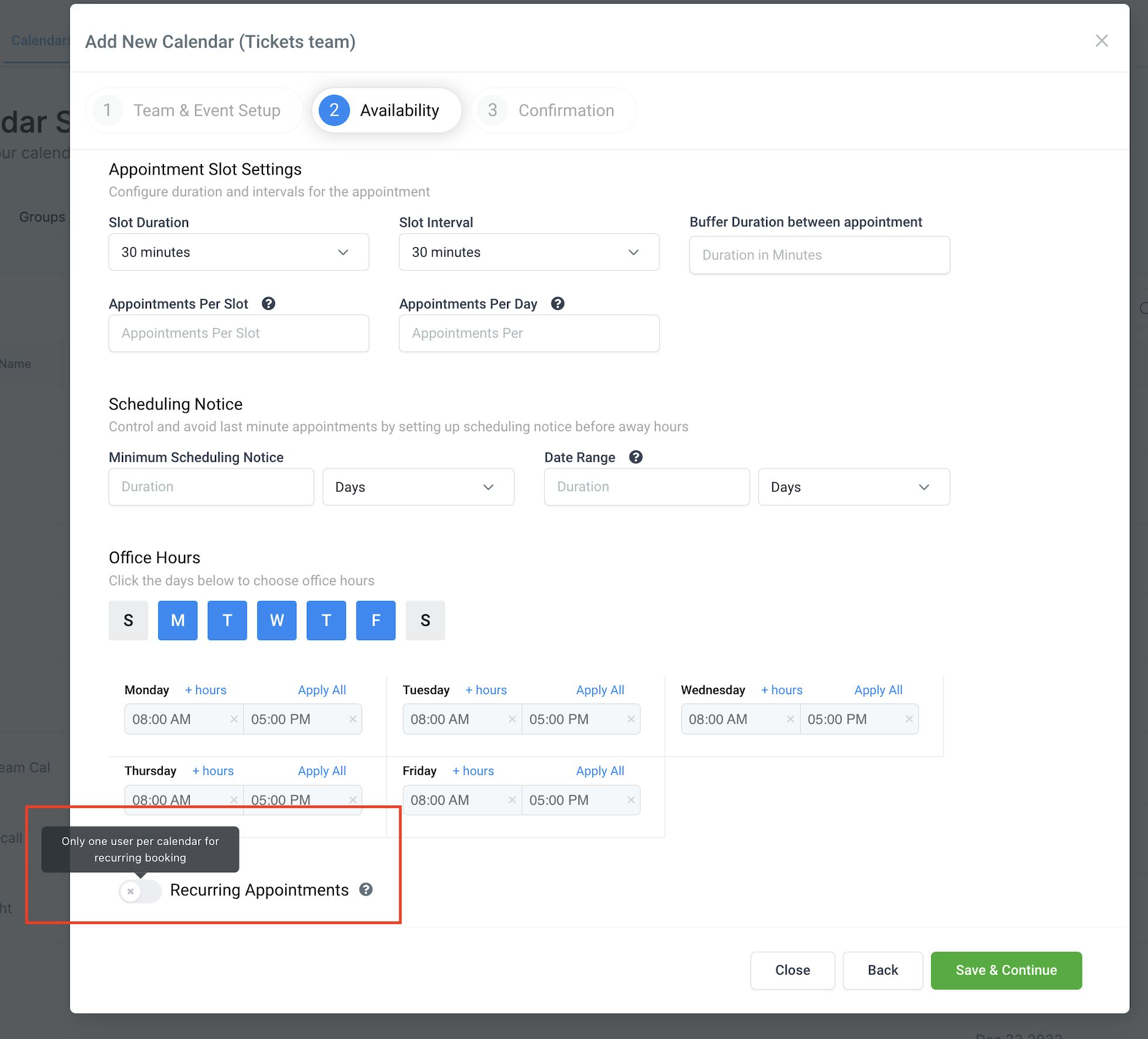 How to Set Up Recurring Appointments – How can we set up a Recurring Appointments Calendar?