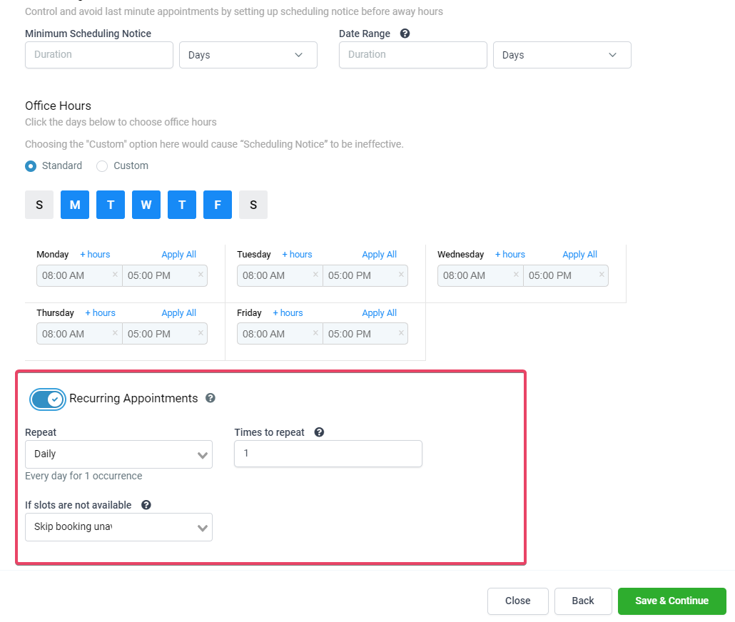 How to Set Up Recurring Appointments – How can we set up a Recurring Appointments Calendar?