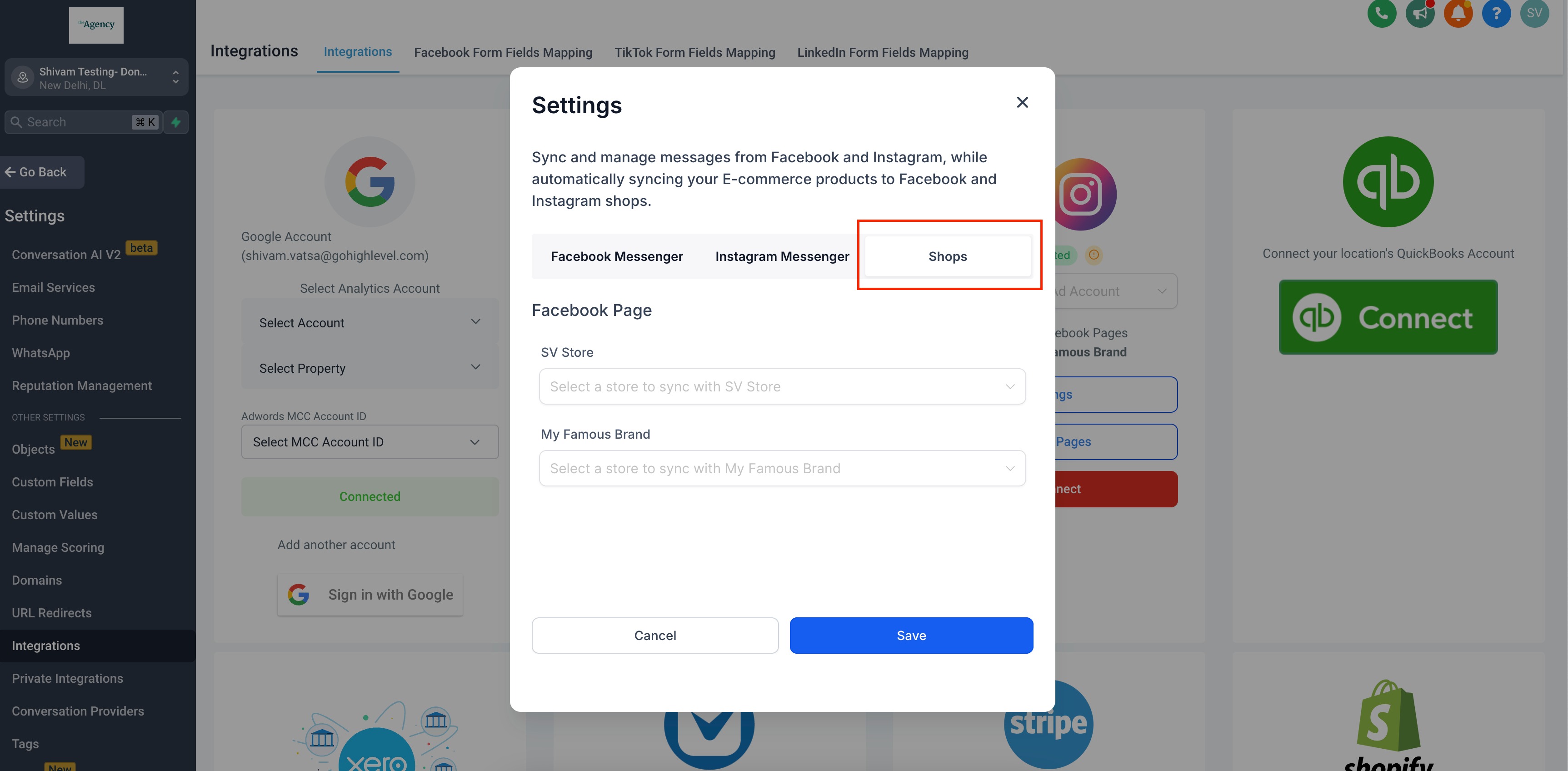 How to setup Facebook and Instagram Shops? – Step 3: Connect Facebook Shop Pages to Online Store