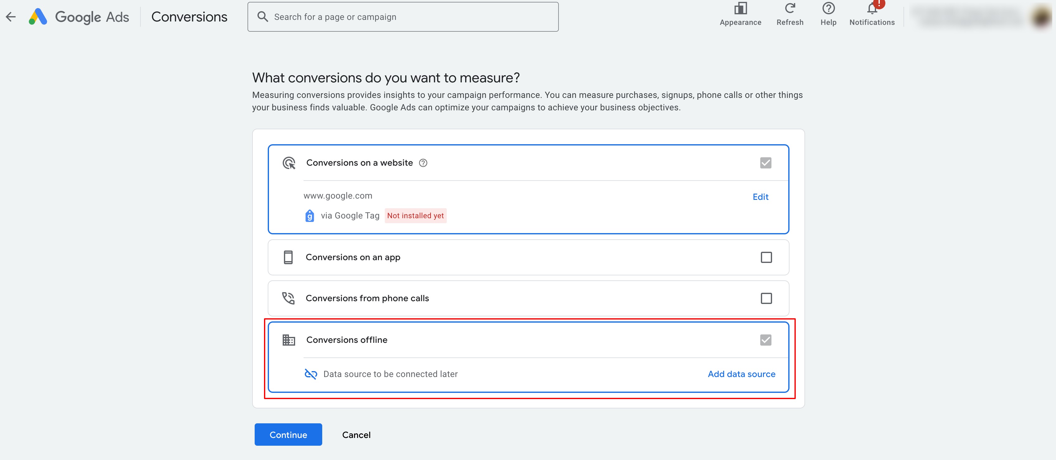 How to setup Google ad conversion action – Step 1: Head into your Google Adwords account and click on the Goals section and click on Conversions - Summa…