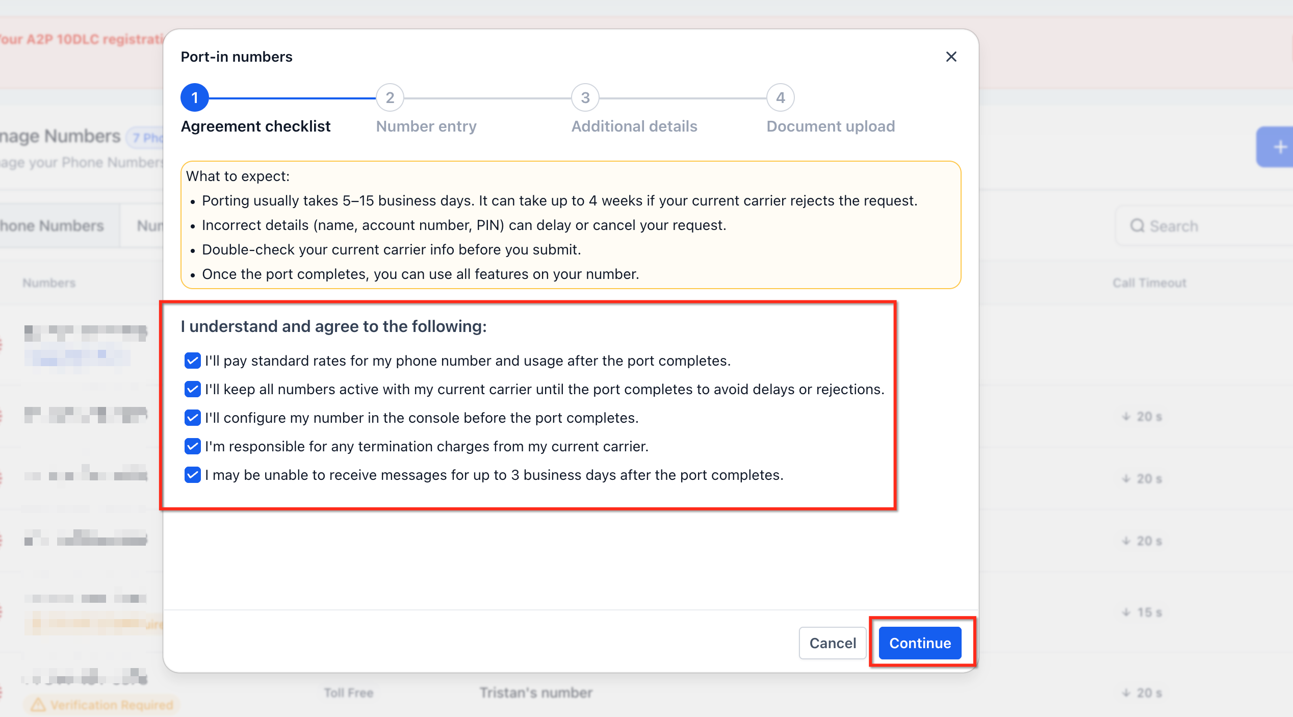 How to Submit and Track Port-In Number Requests – How to Set Up Port-In Numbers