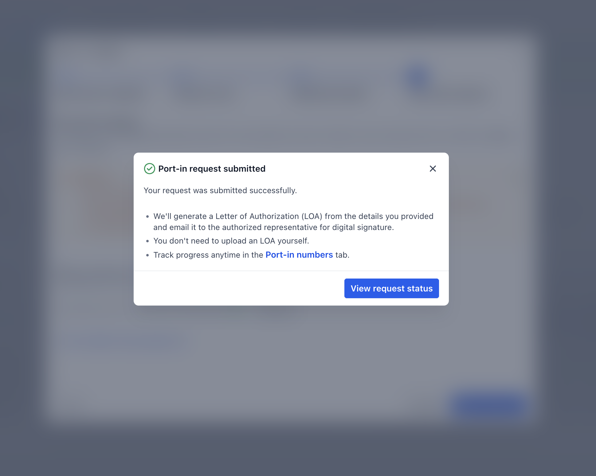 How to Submit and Track Port-In Number Requests – How to Set Up Port-In Numbers