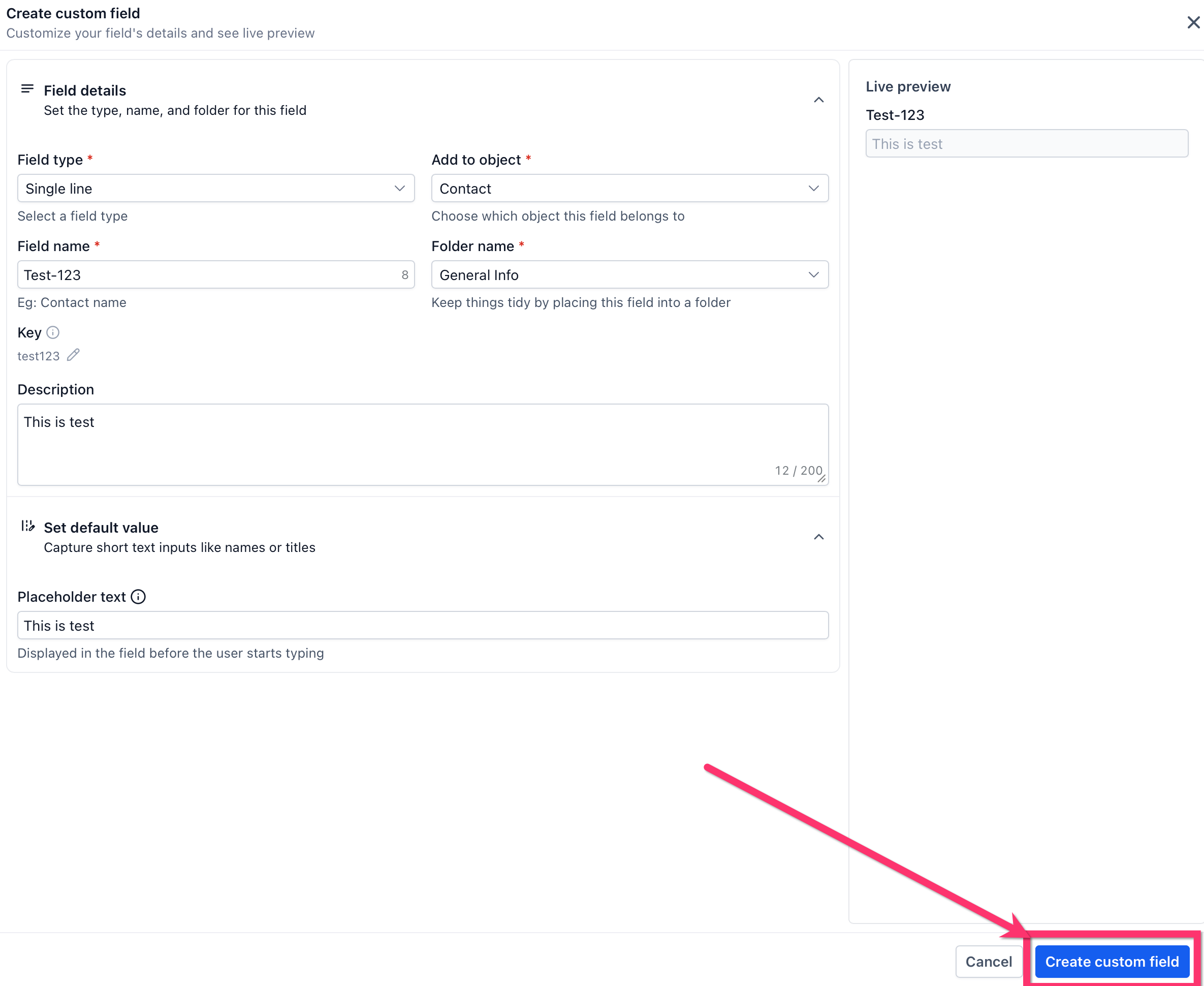 How to Use Custom Fields – Screenshot 8